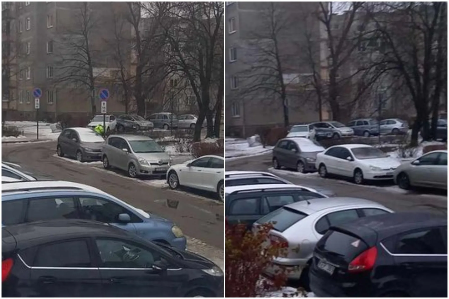 Sukilėlių prospekte dingo kelio ženklai