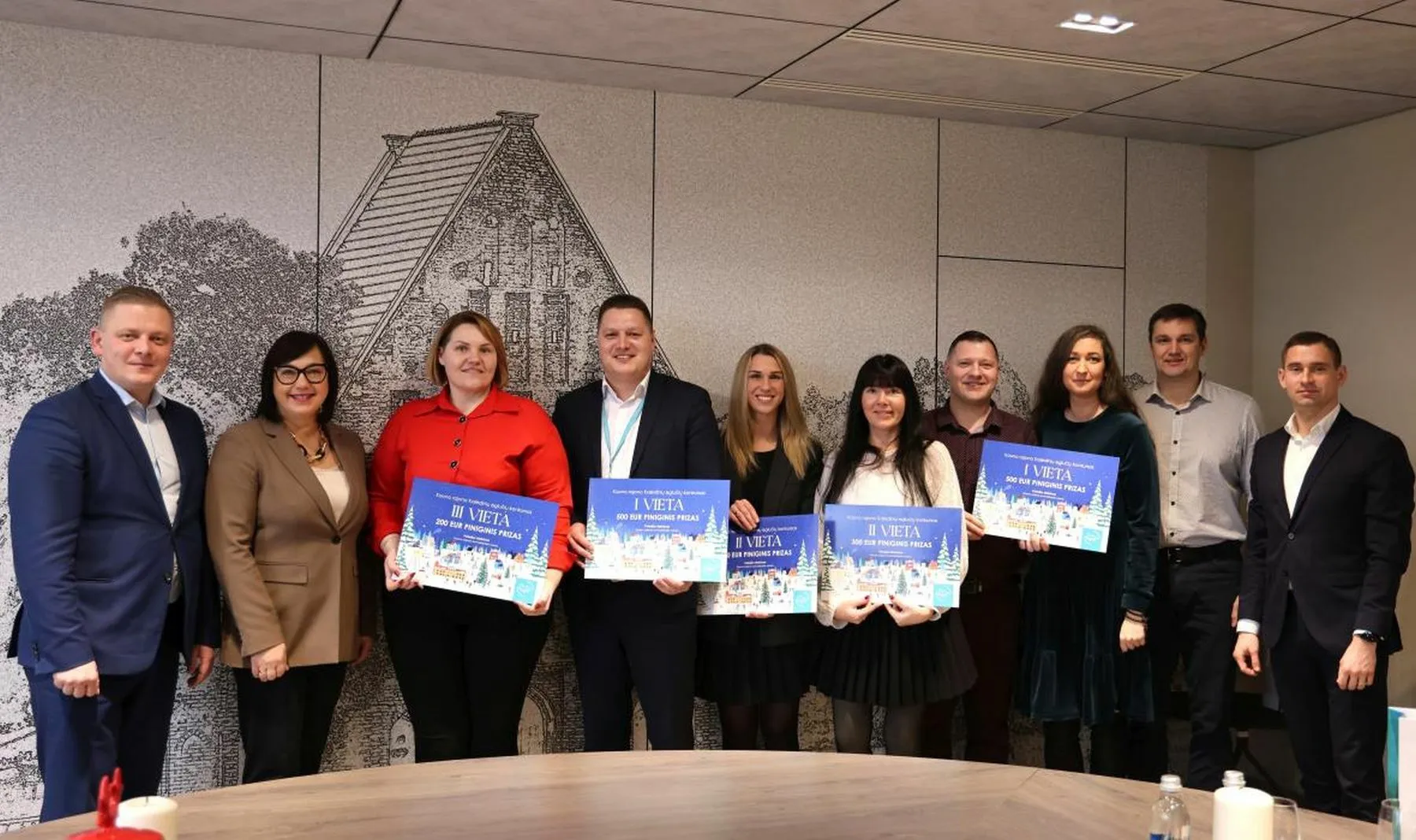 Apdovanoti Kauno rajono kalėdinių eglučių konkurso laimėtojai