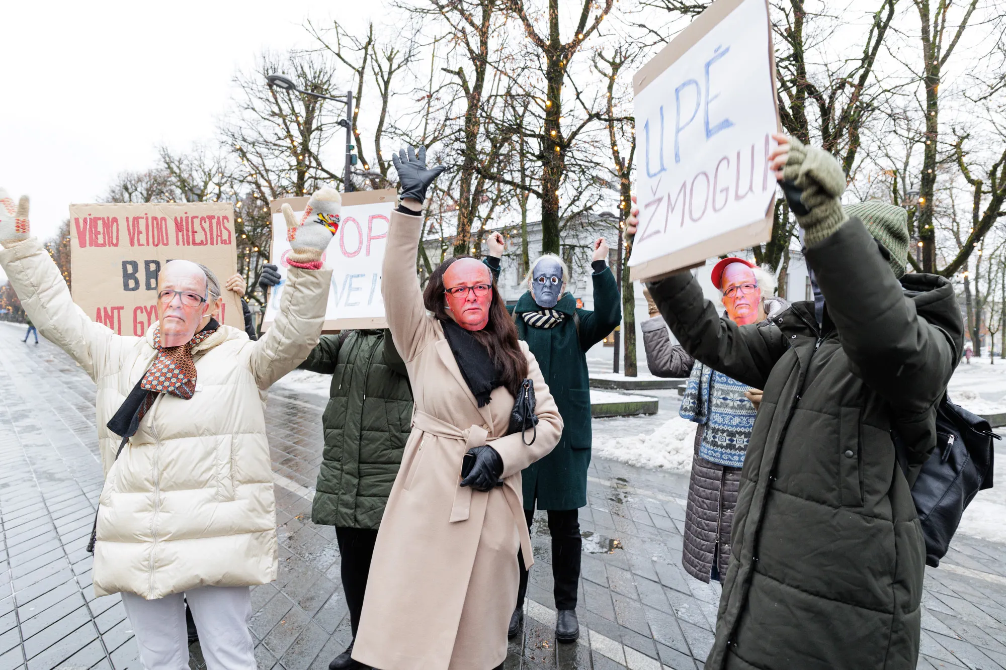 Miestiečių protestas dėl Šančių krantinės projekto