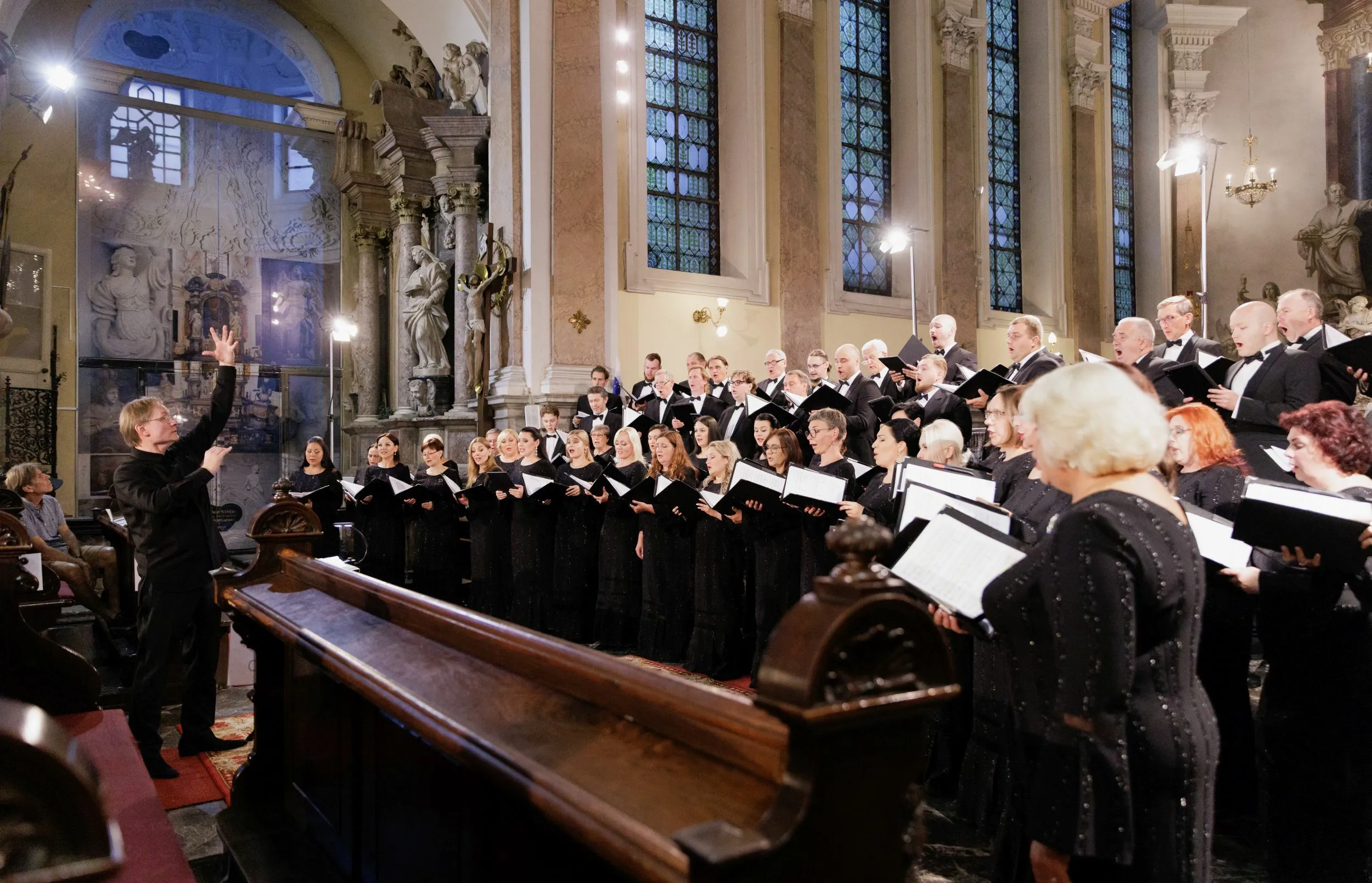 Robertas Šervenikas, filharmonija, simfoninis choras