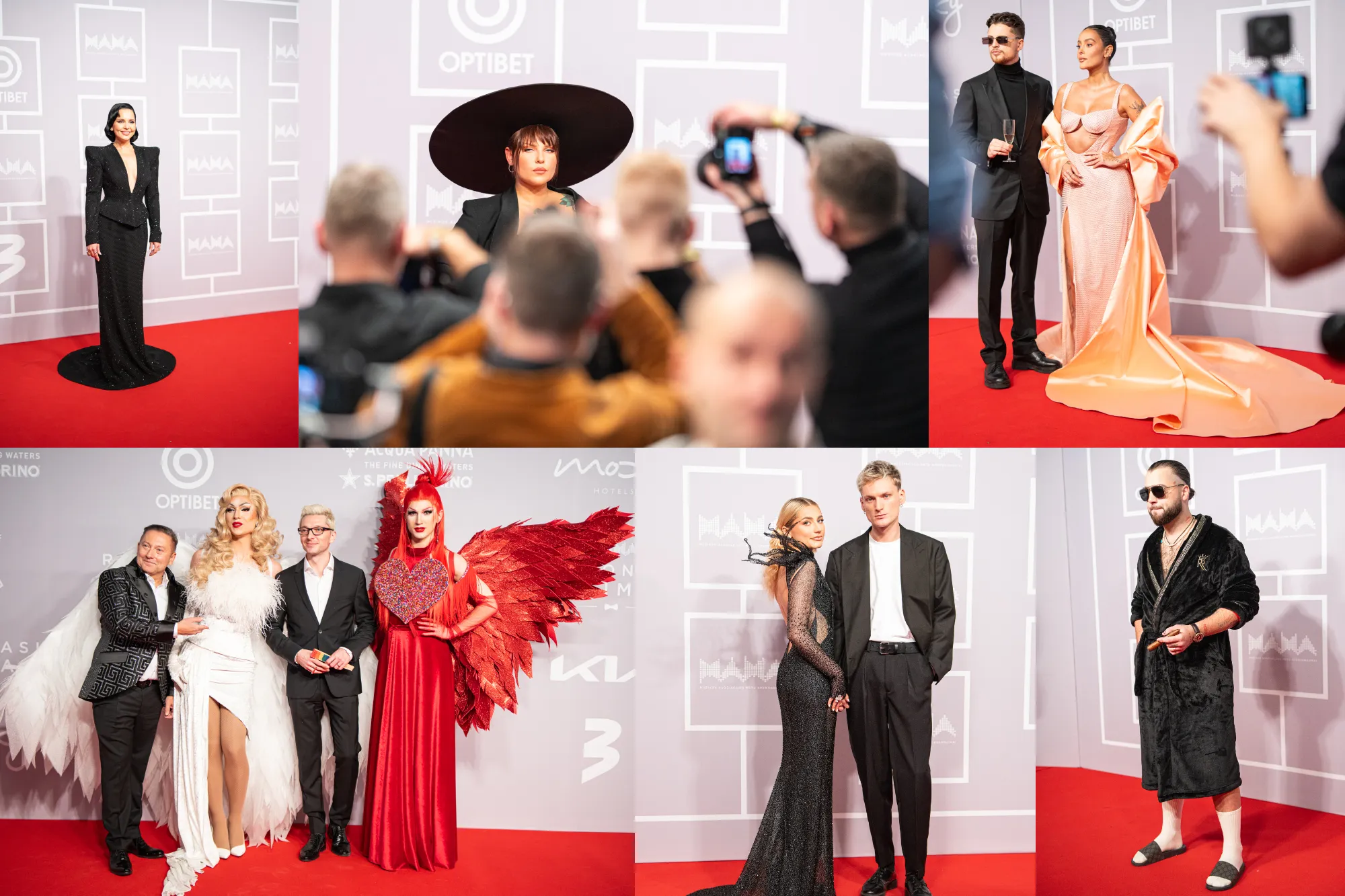 „M.A.M.A.“ raudonojo kilimo įžymybės