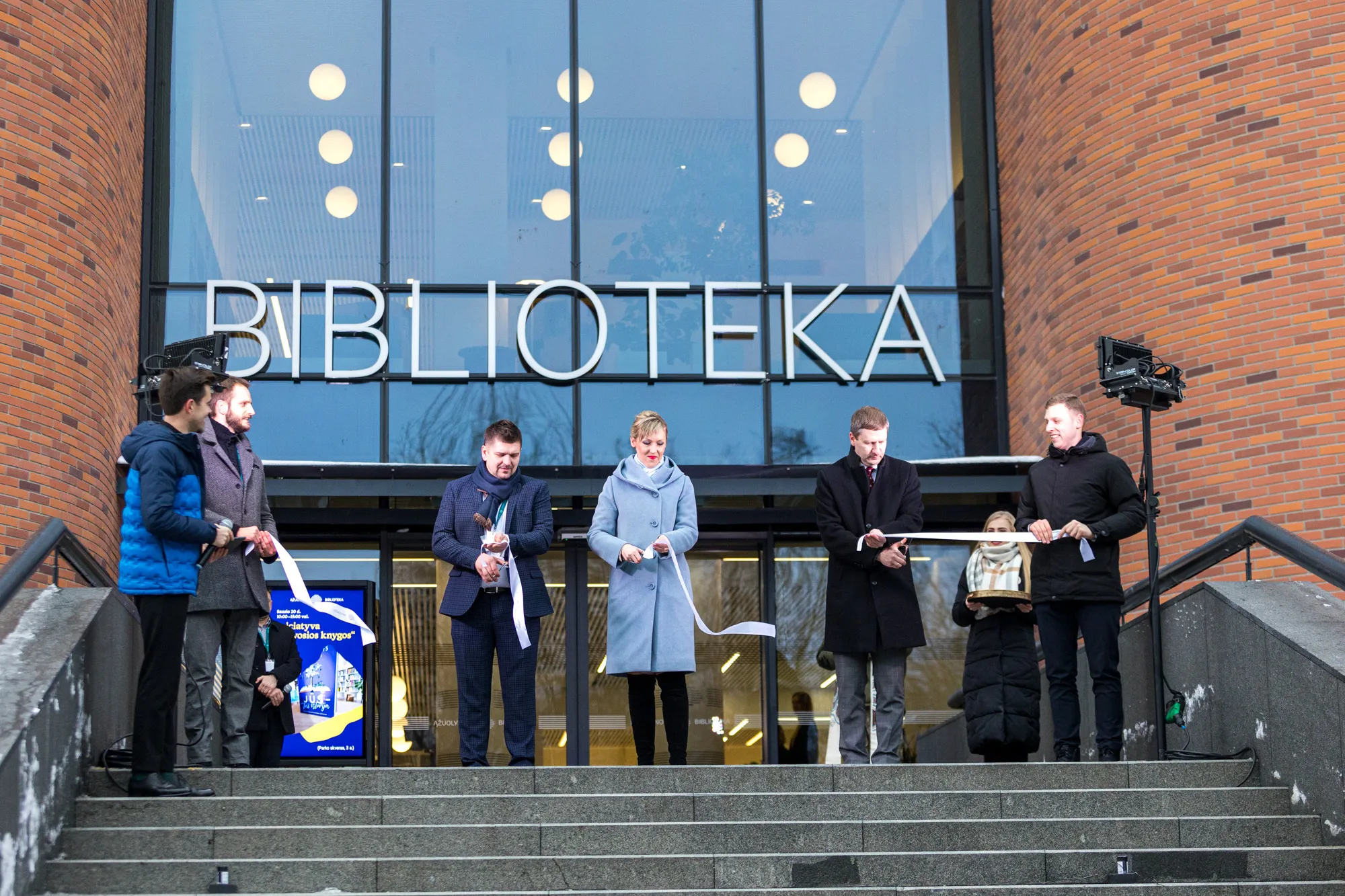 Ąžuolyno bibliotekos atidarymas