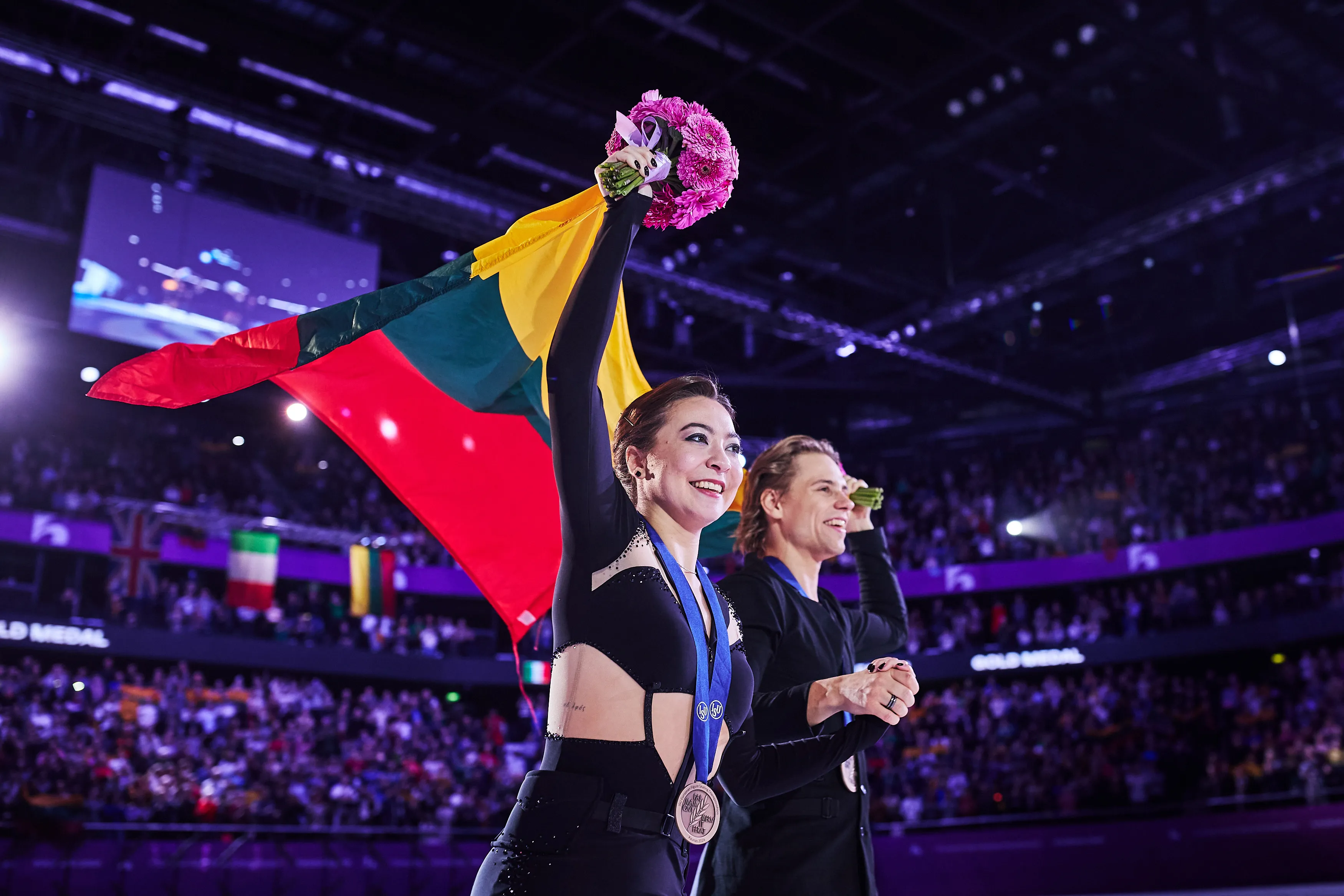 Europos dailiojo čiuožimo čempionato šokių ant ledo apdovanojimai