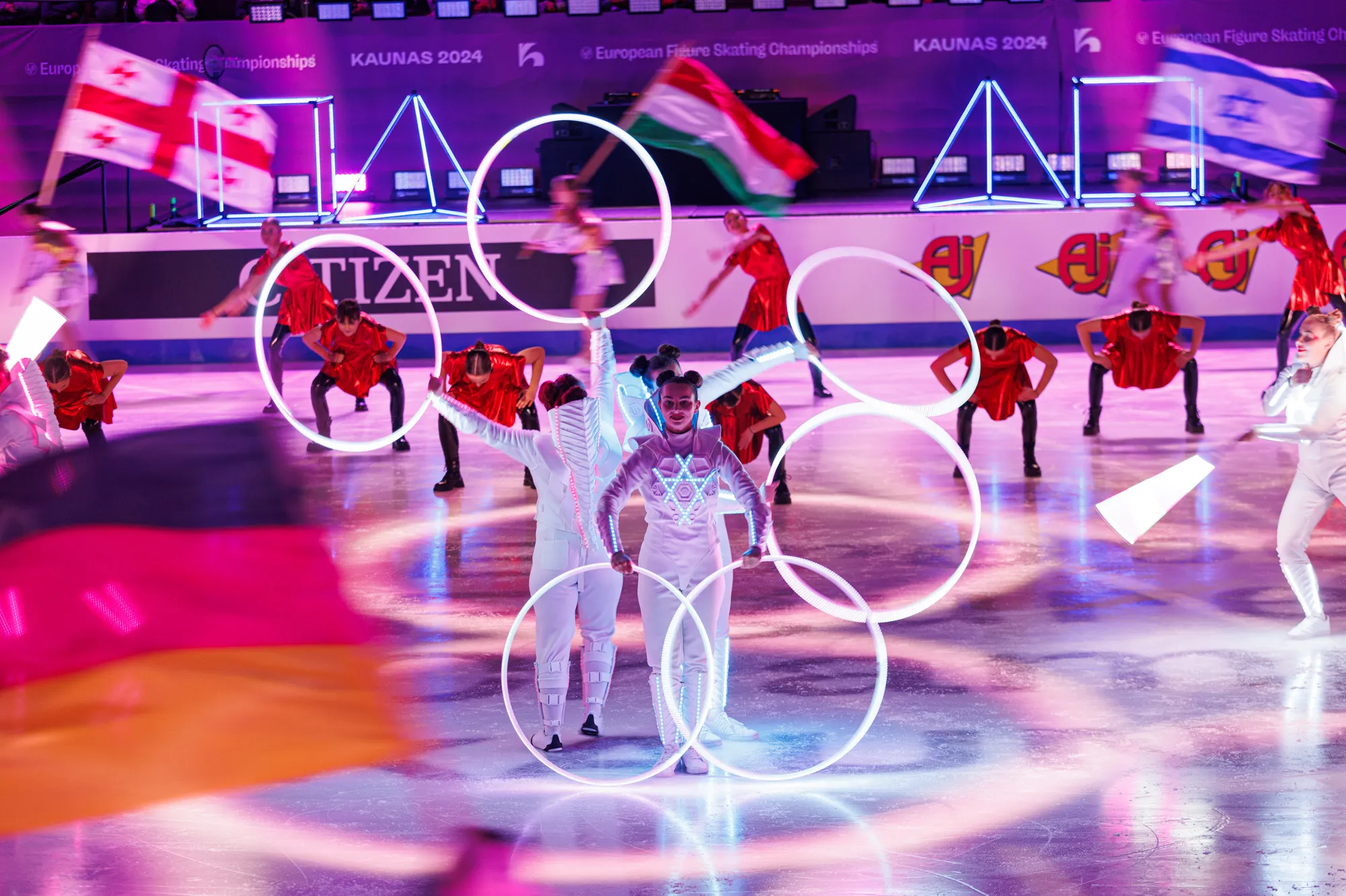 Europos dailiojo čiuožimo čempionato atidarymas