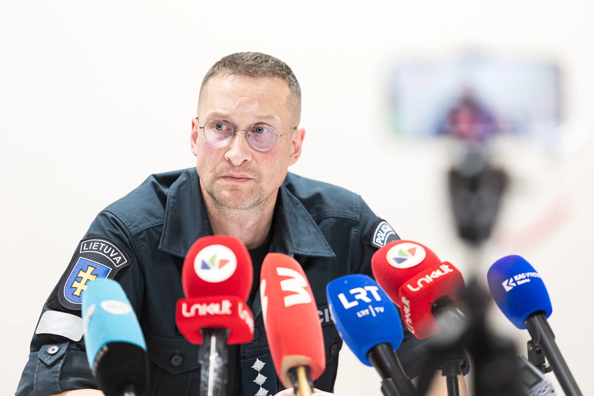 Kauno VPK viršininkas M. Baršys