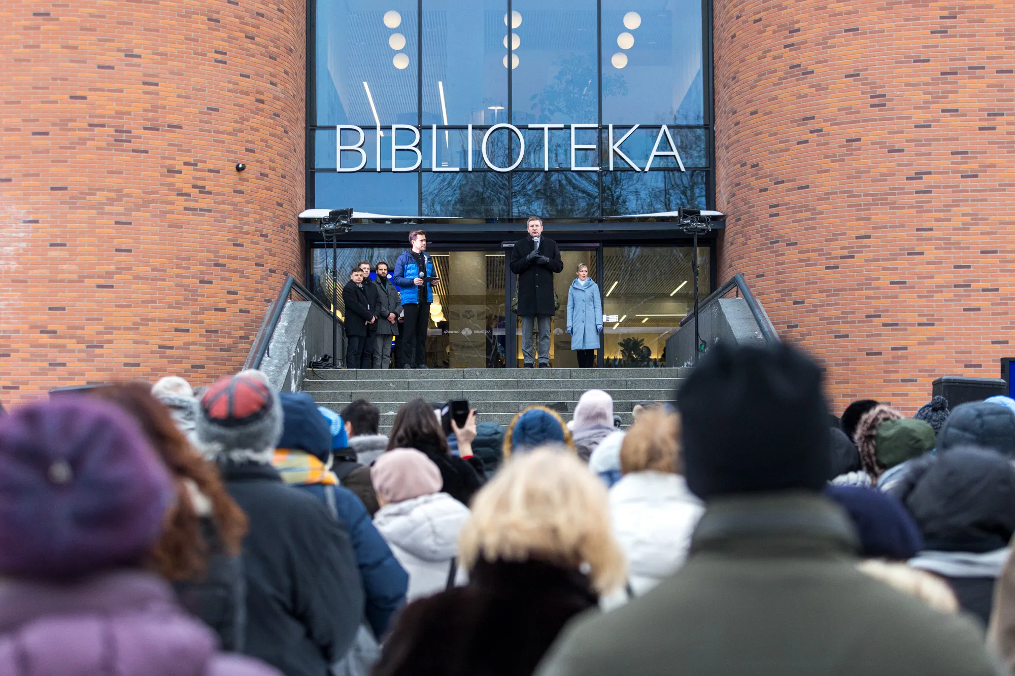Ąžuolyno bibliotekos atidarymas