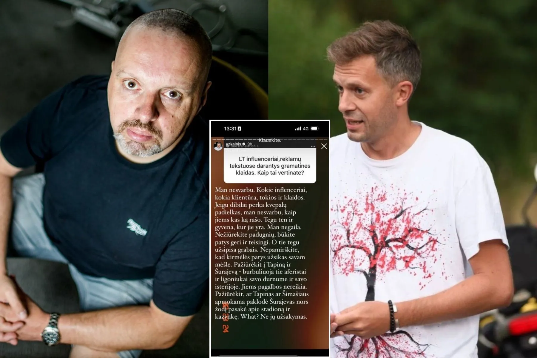 A. Užkalnis, A. Tapinas