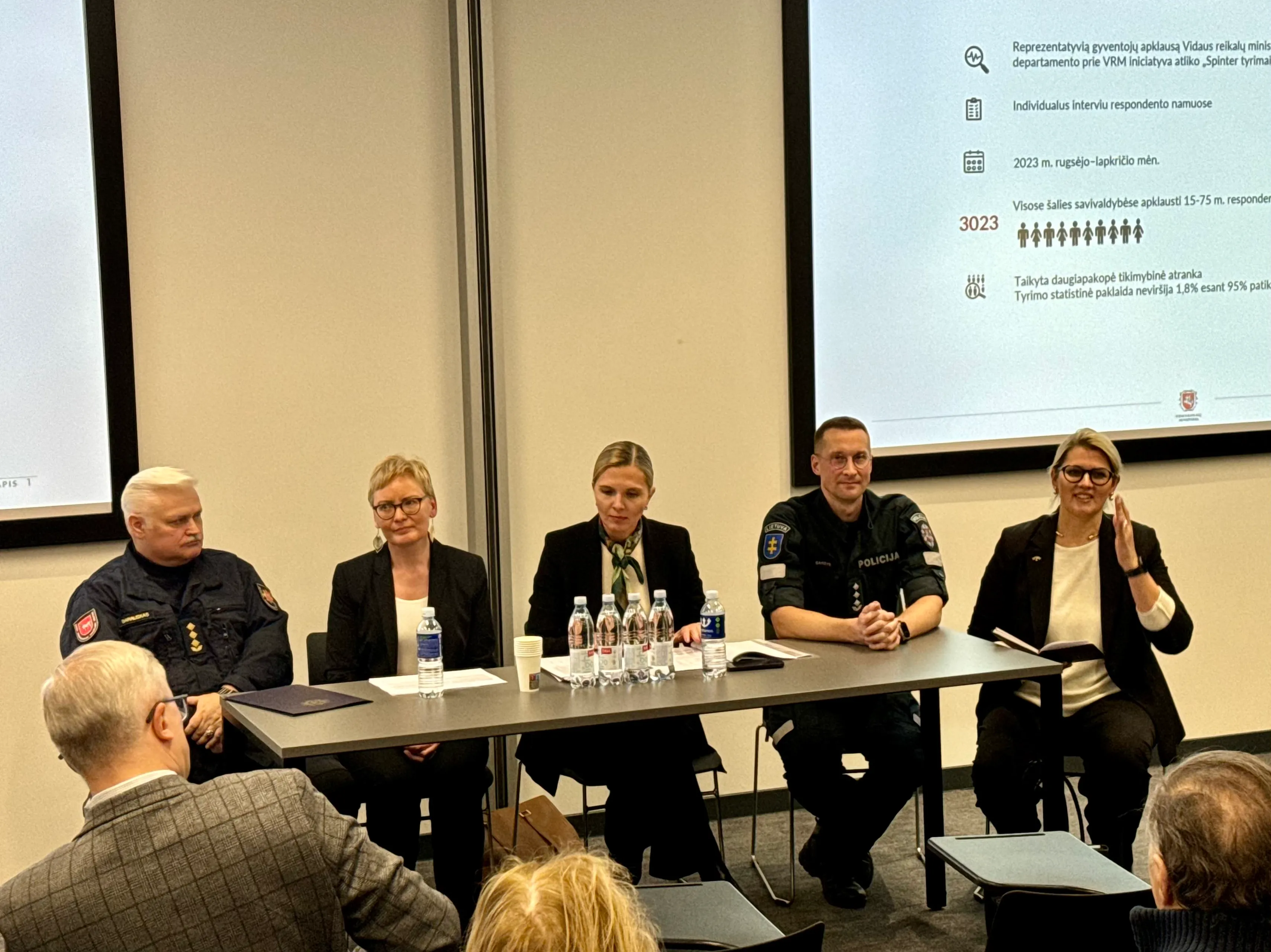 Diskusija apie kriminogeninę situaciją mieste