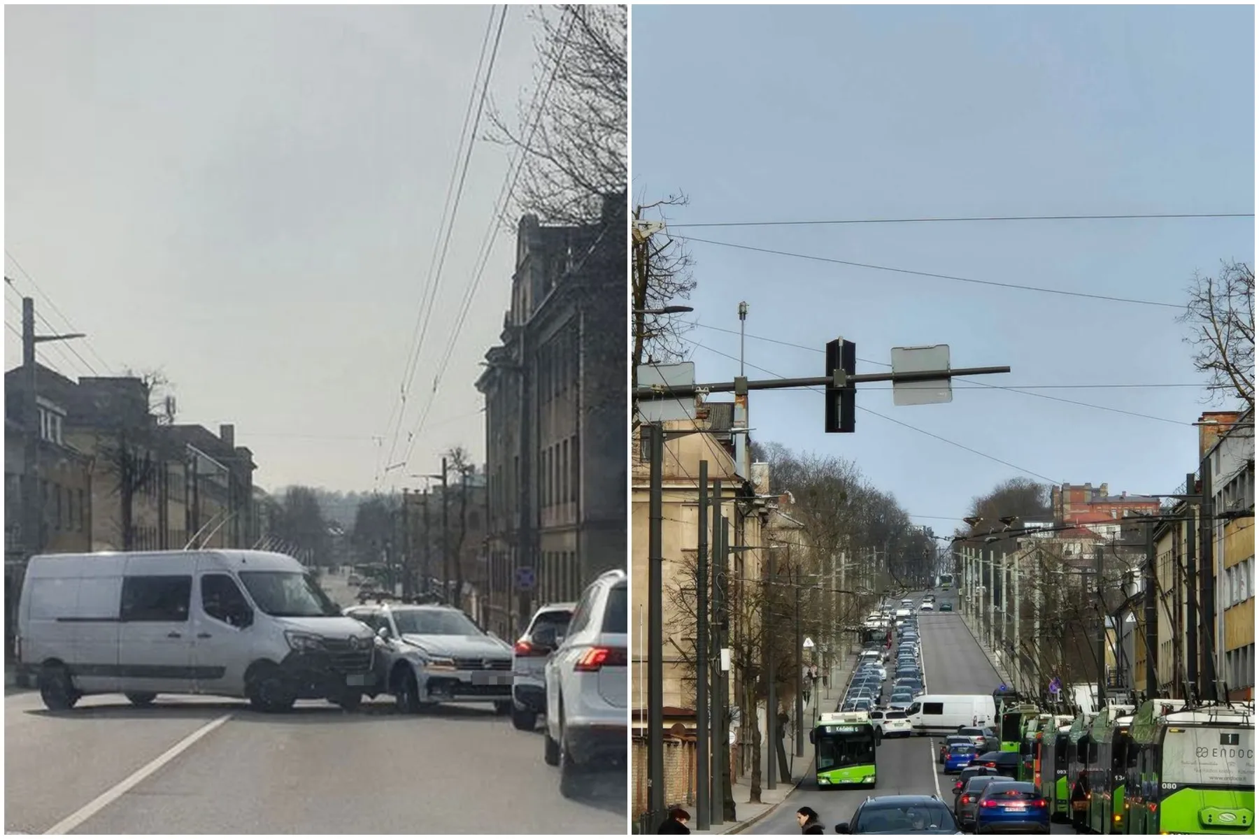 Avarija Savanorių prospekte