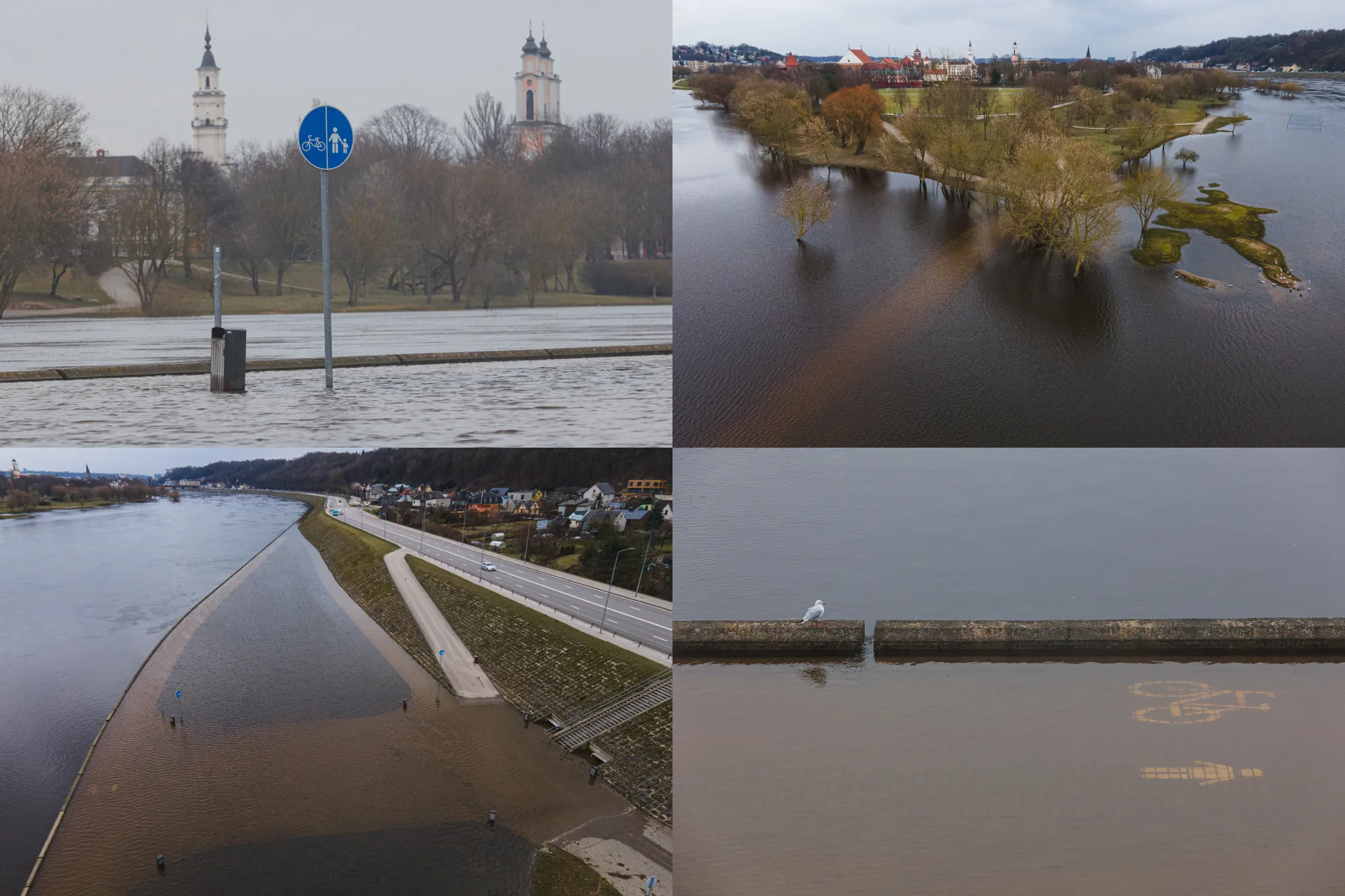 Užlietas Kaunas / R. Tenio nuotr.