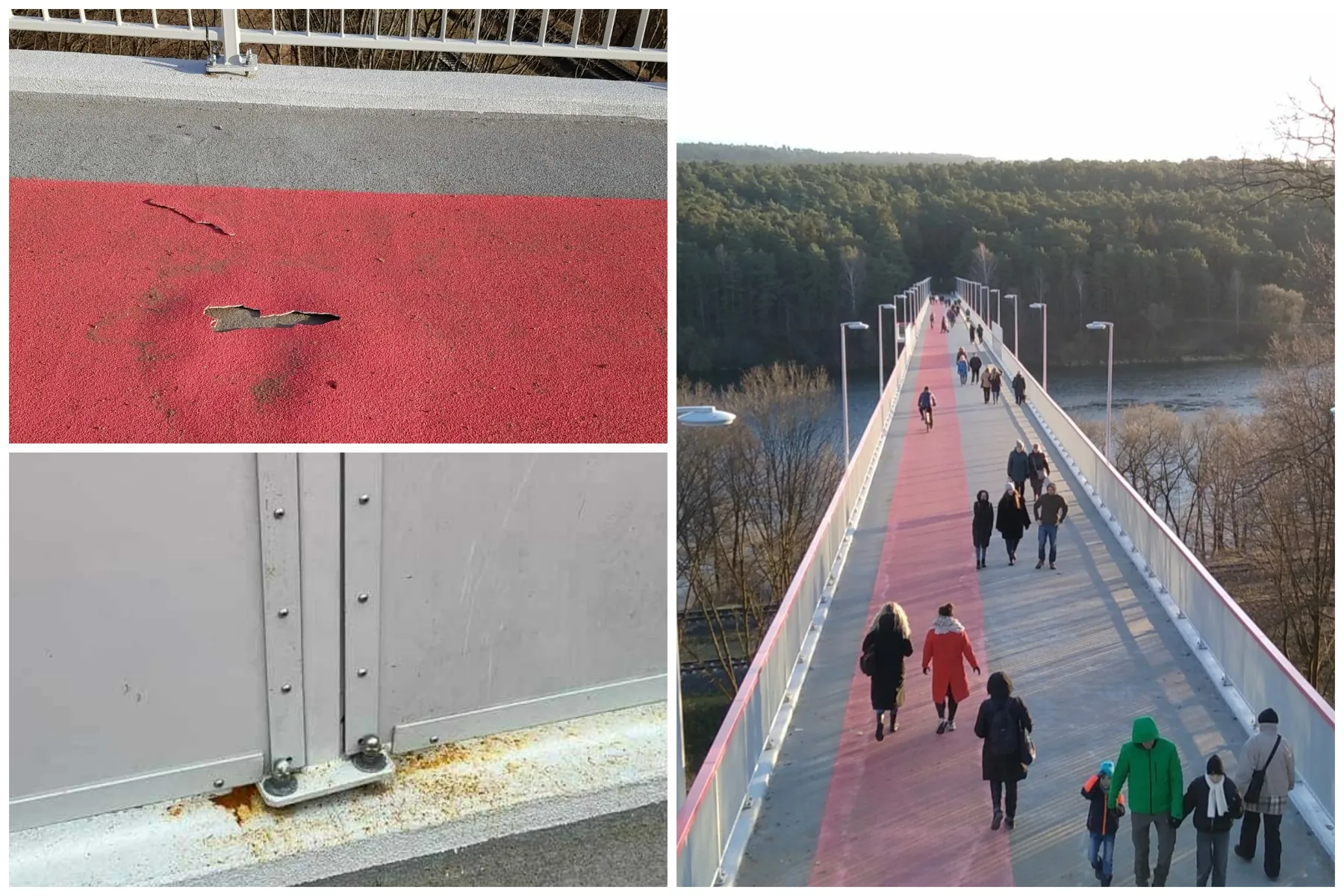 Trijų mergelių tilto brokas