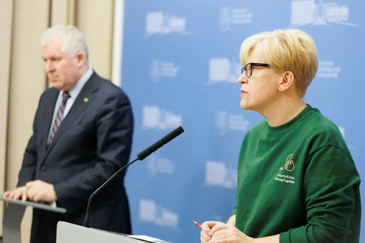 I. Šimonytė, A. Anušauskas