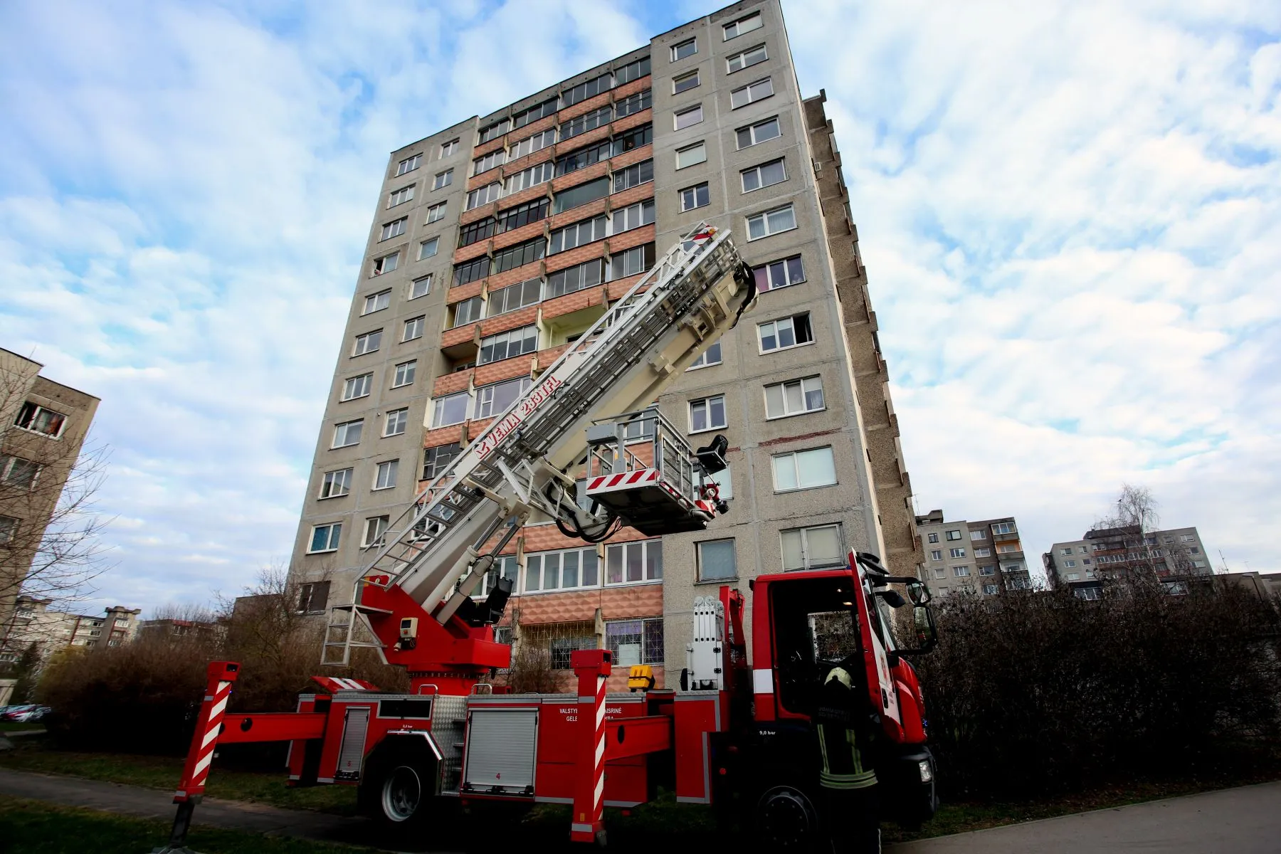 Ugniagesiai Kaune / M. Patašiaus nuotr.