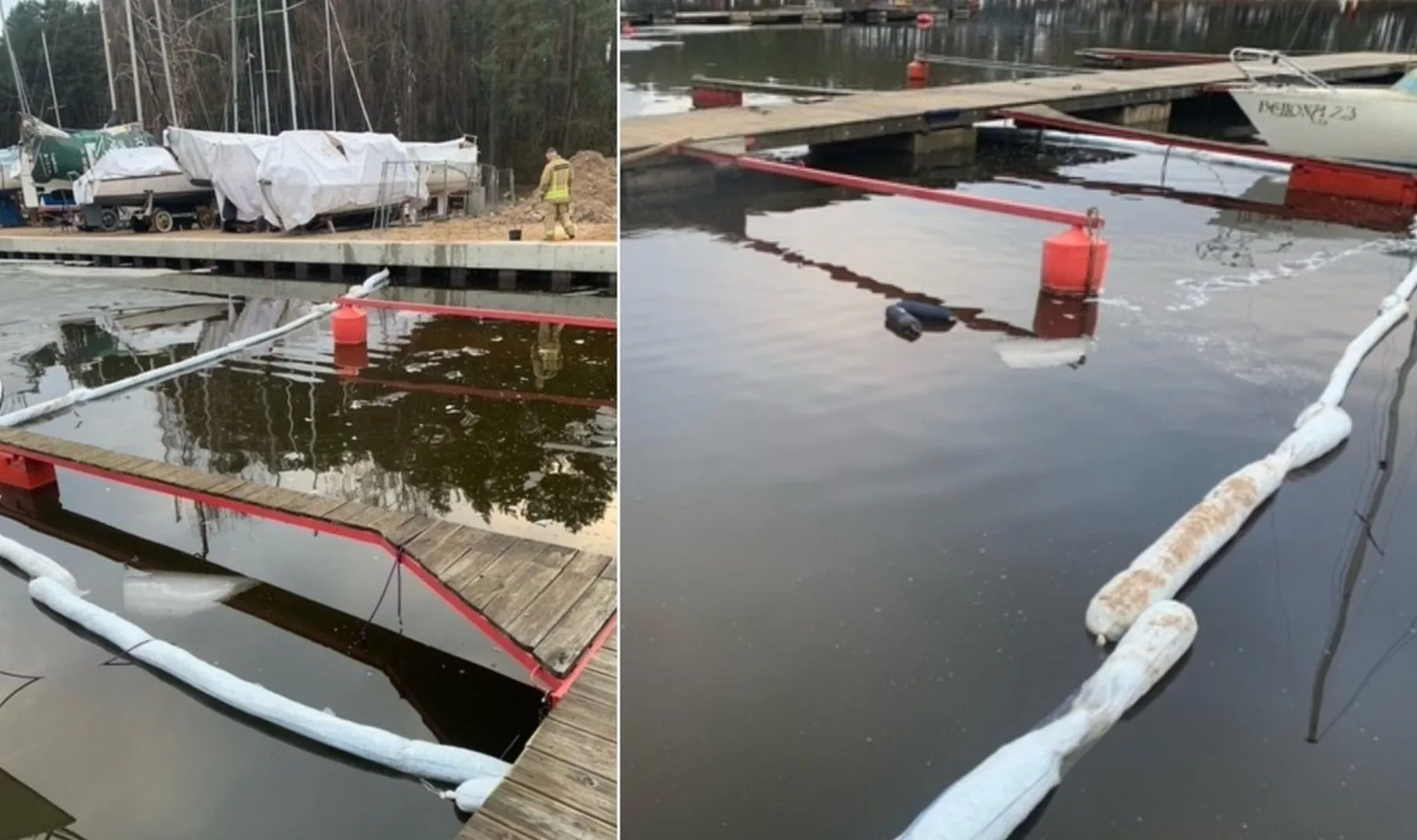 Kauno mariose nuskendęs laivas