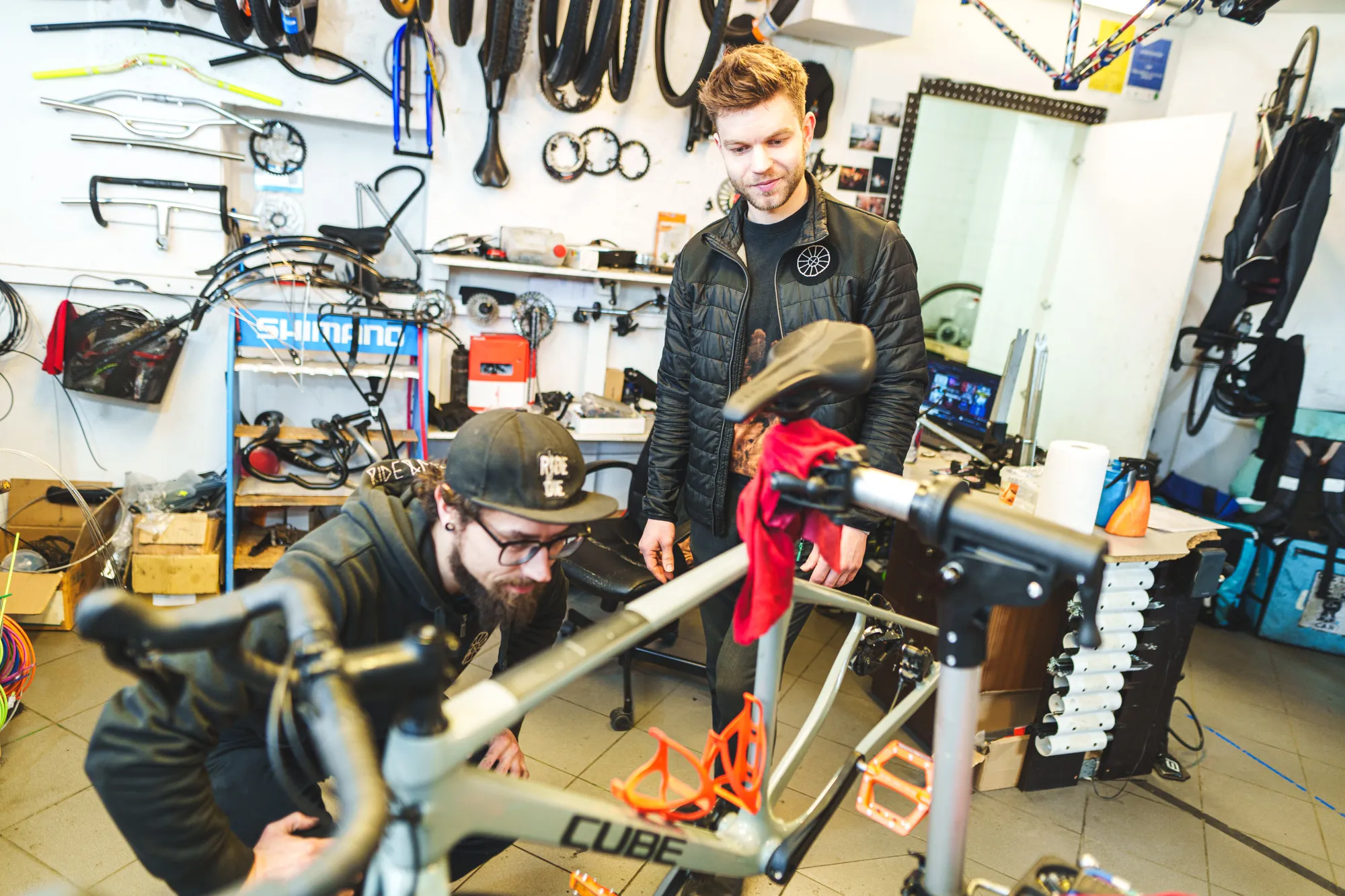 Dviračių taisykla Ride&amp;amp;Mend / R. Tenio nuotr.