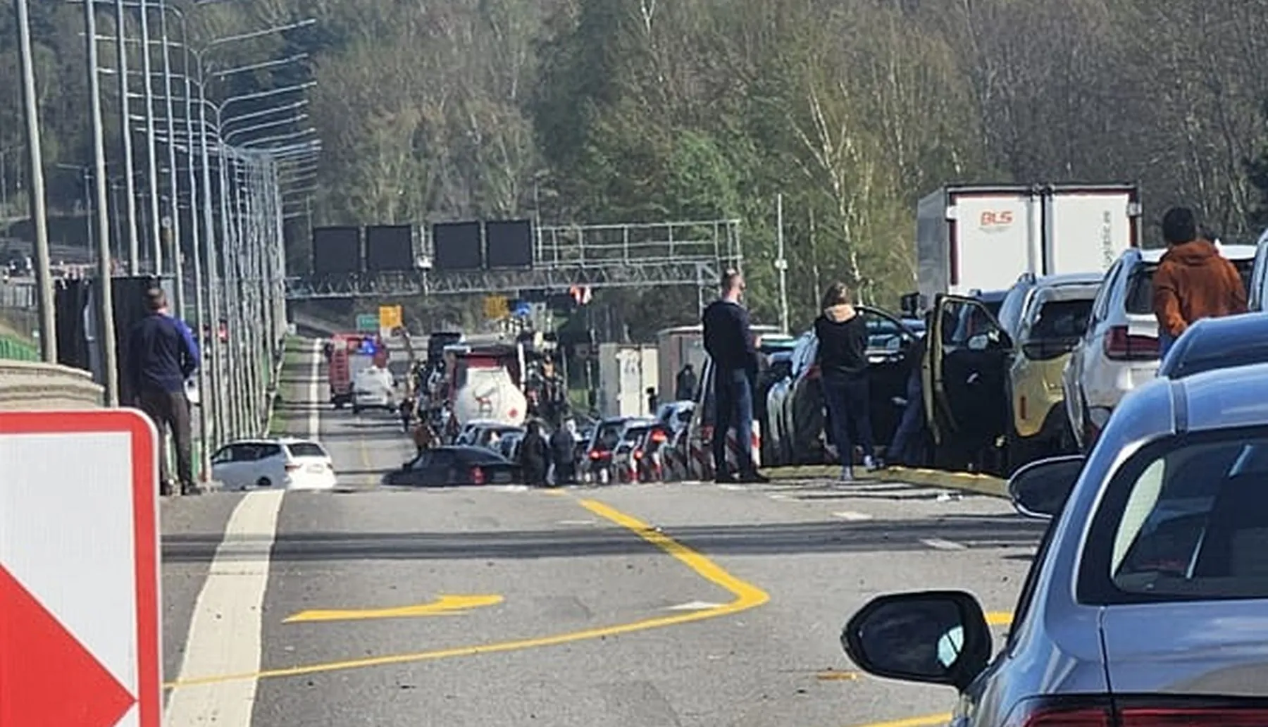 Masinė avarija A1 kelyje