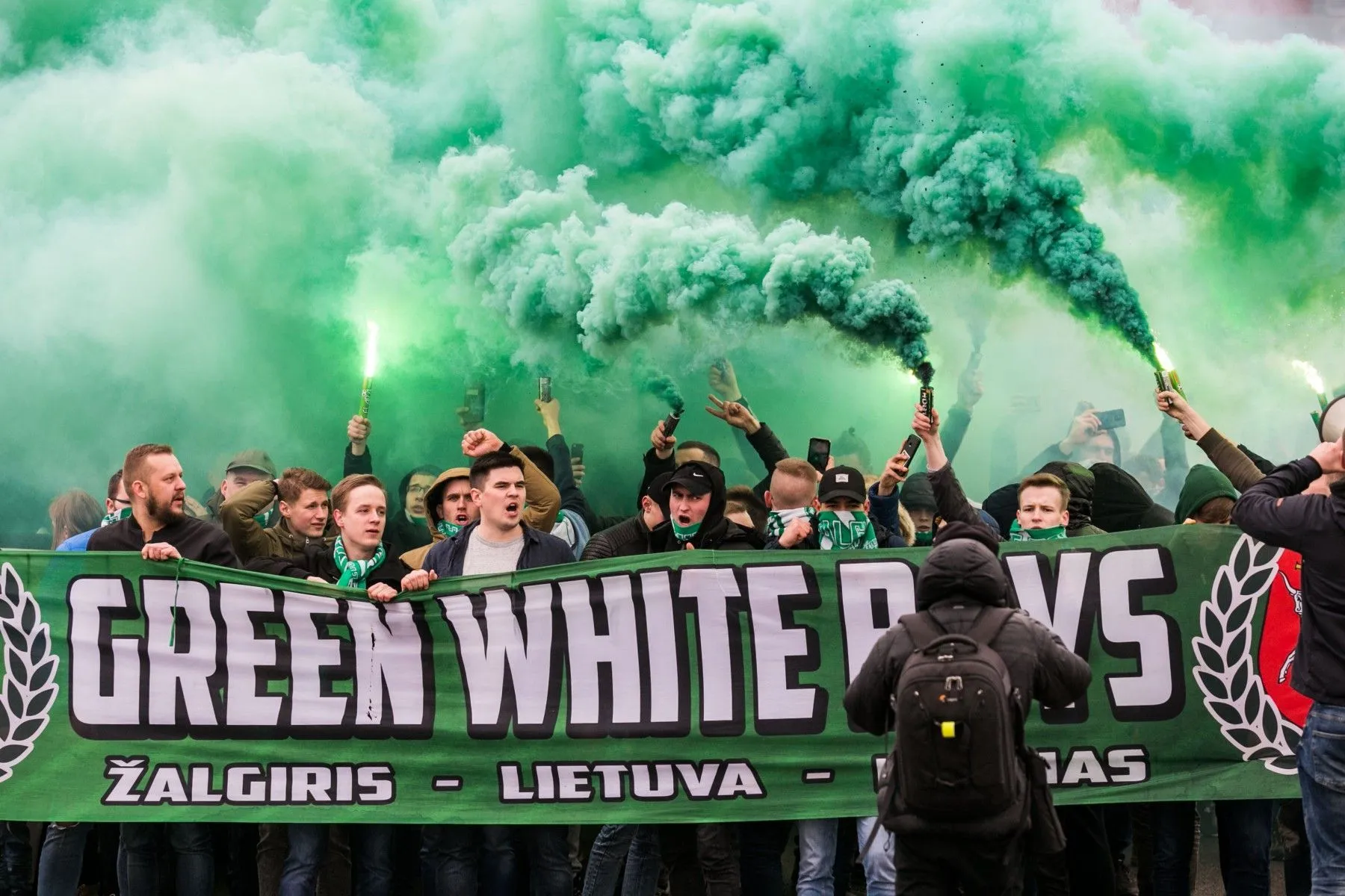 „Žalgirio“ sirgalių eisena