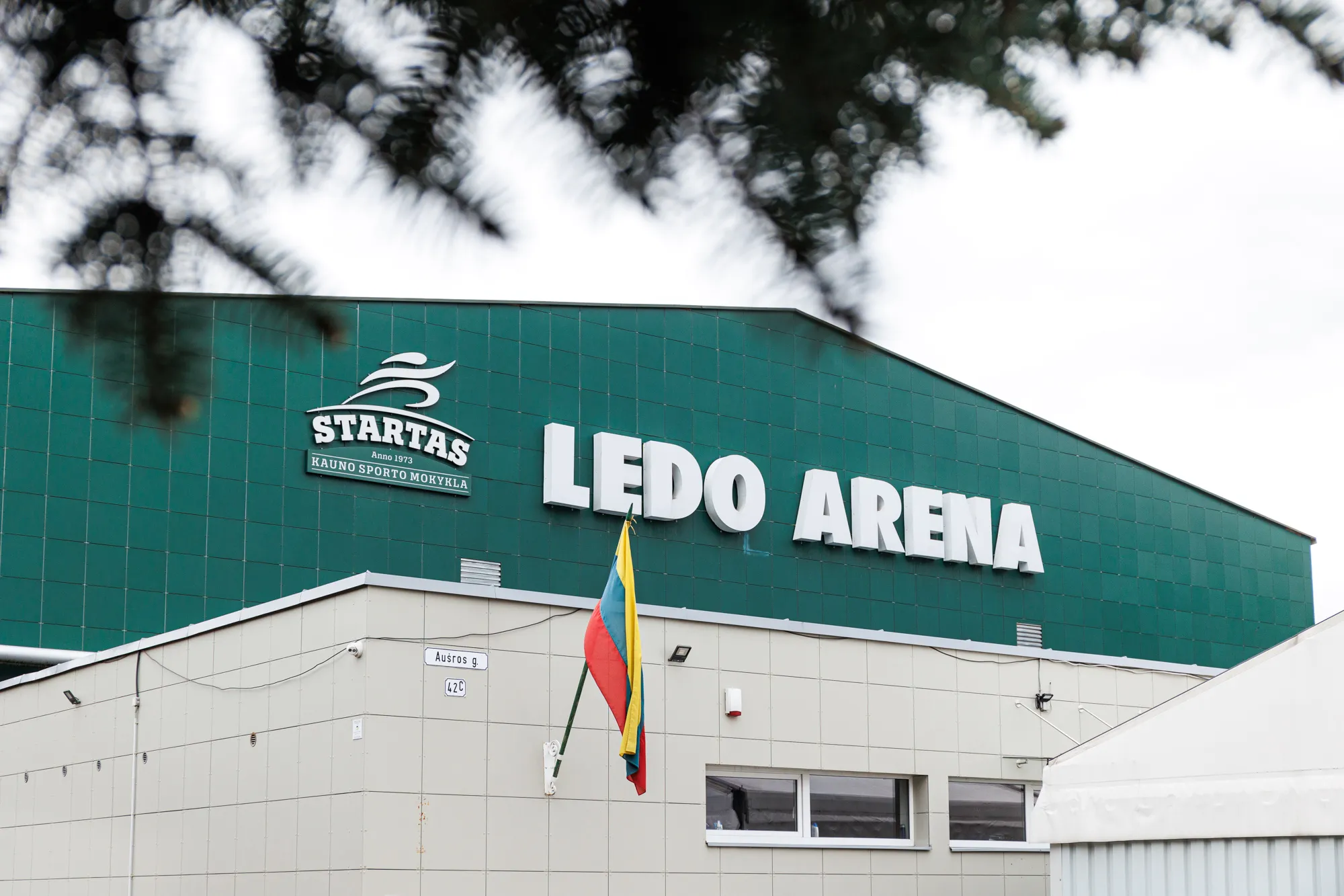 Ledo arena / R. Tenio nuotr.