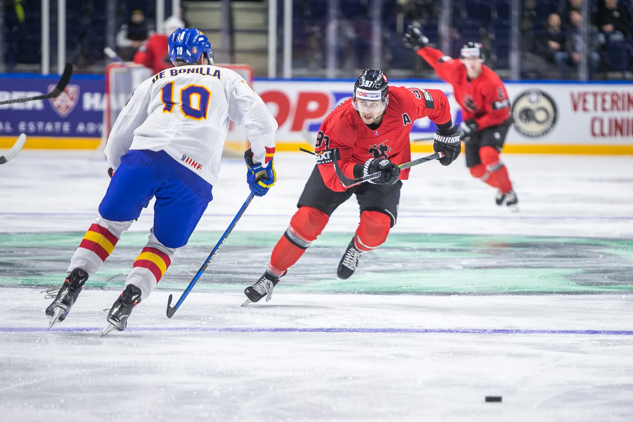 Pasaulio ledo ritulio čempionatas Lietuva-Ispanija