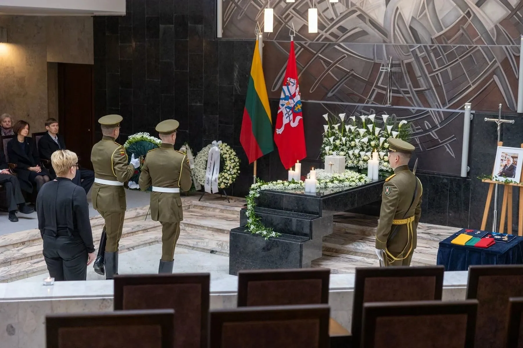 Atsisveikinimas su G. Kirkilu / Eltos, J. Kalinsko nuotr.