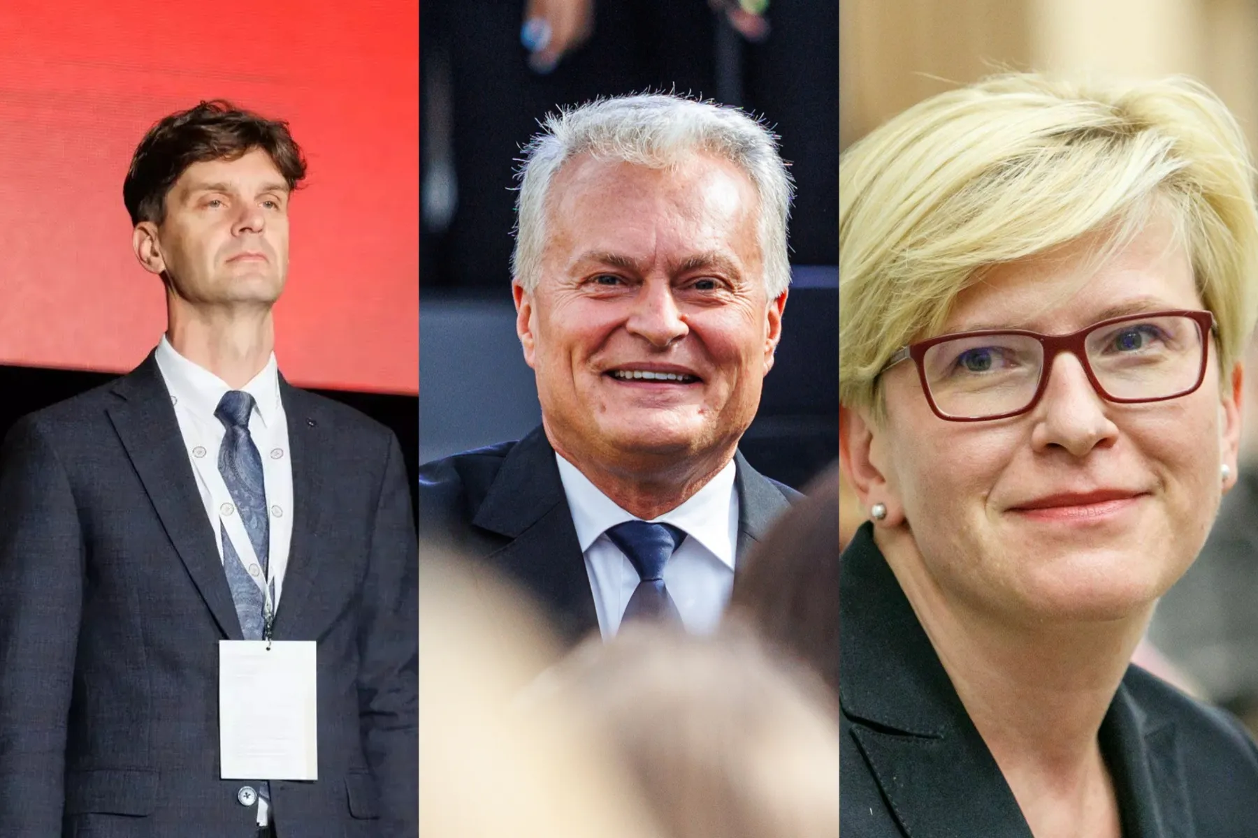 I. Vėgėlė, G. Nausėda, I. Šimonytė