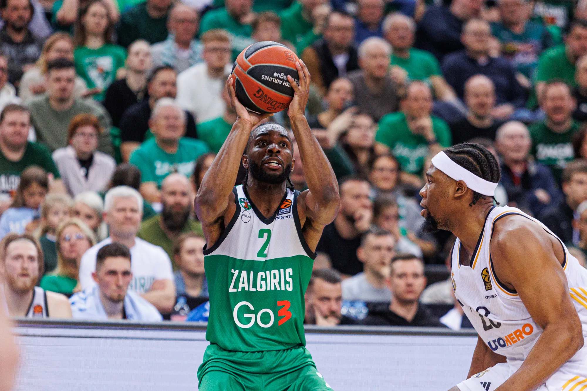 K. Evansas, Žalgiris / R. Tenio nuotr.