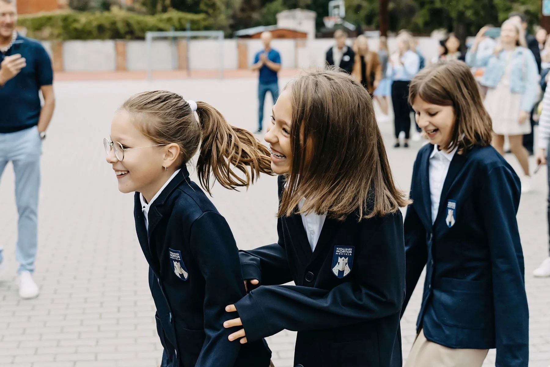 Karalienės Mortos mokyklos mokinės