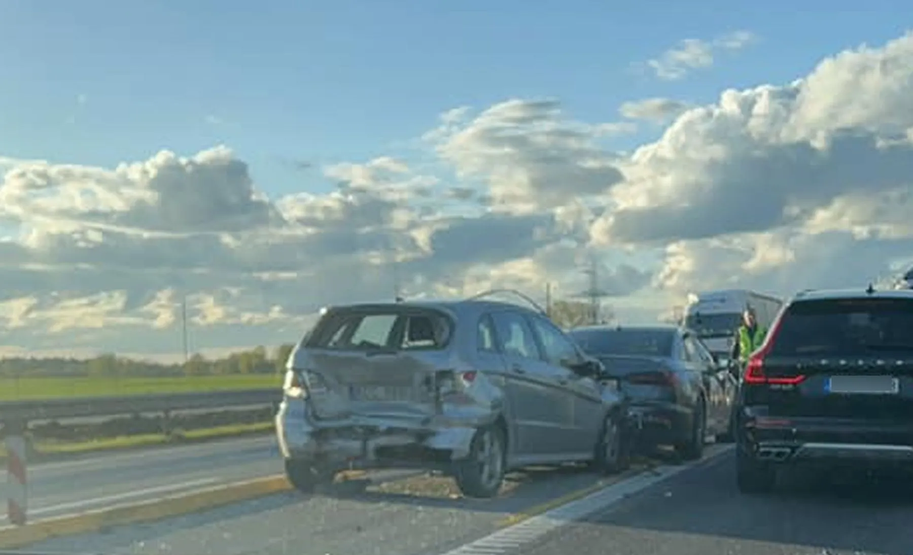 Avarija A1 kelyje Kaunas-Klaipėda