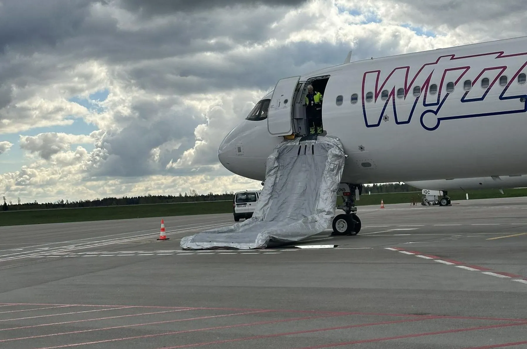 Avarinis lėktuvo trapas