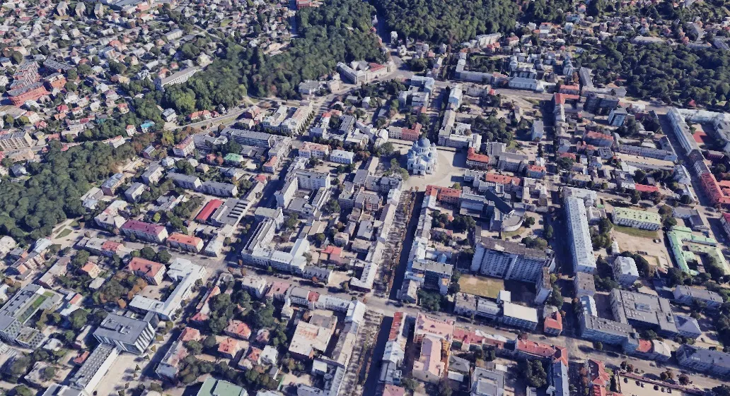 Kaunas, Google Earth