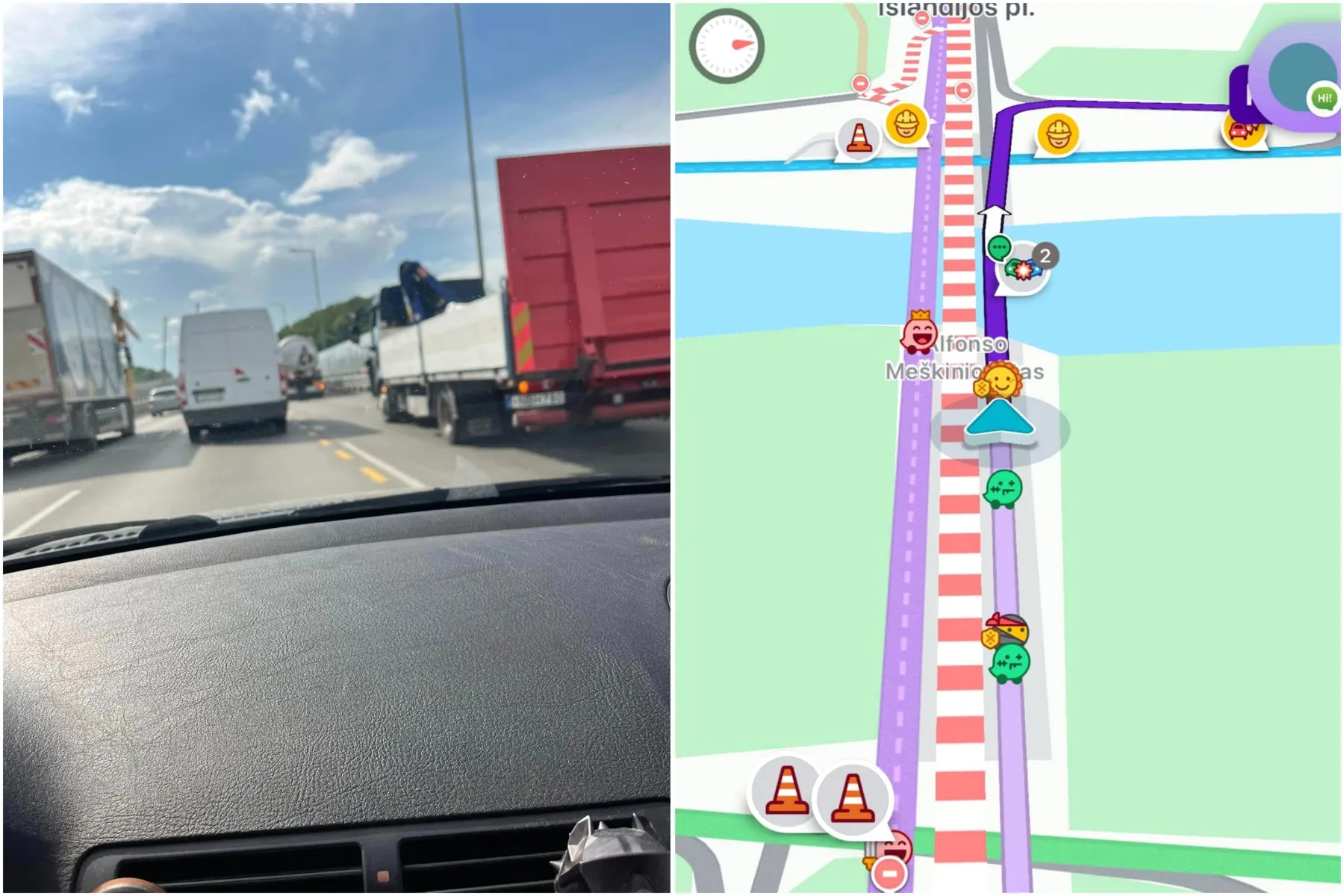 Avarija ant Kleboniškio tilto