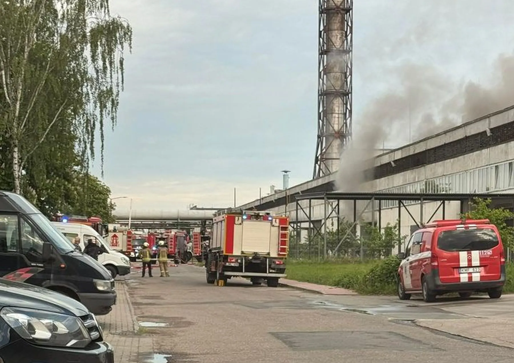 Gaisras Pramonės pr