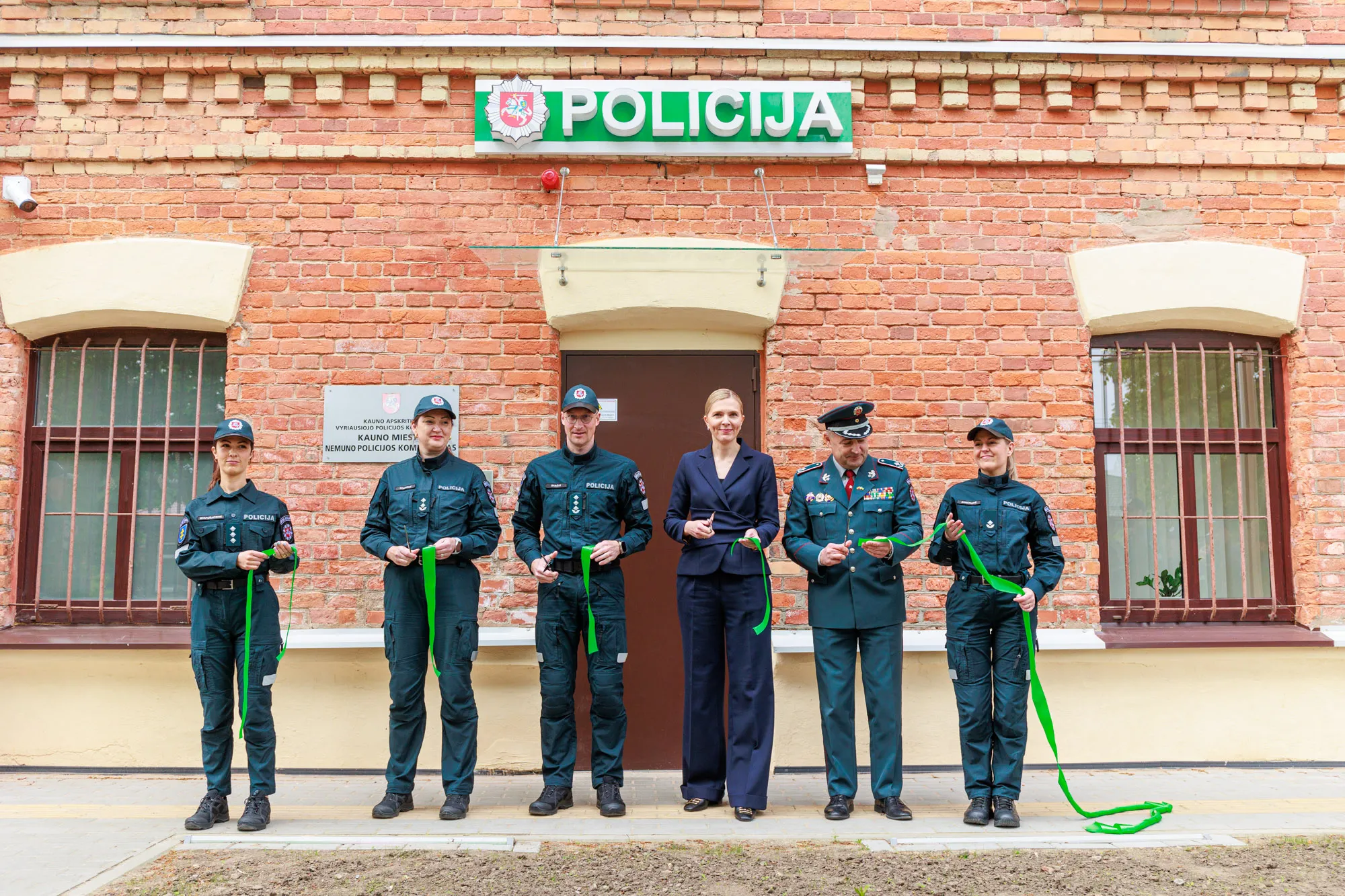 Atnaujintas Nemuno policijos komisariatas / R. Tenio nuotr.