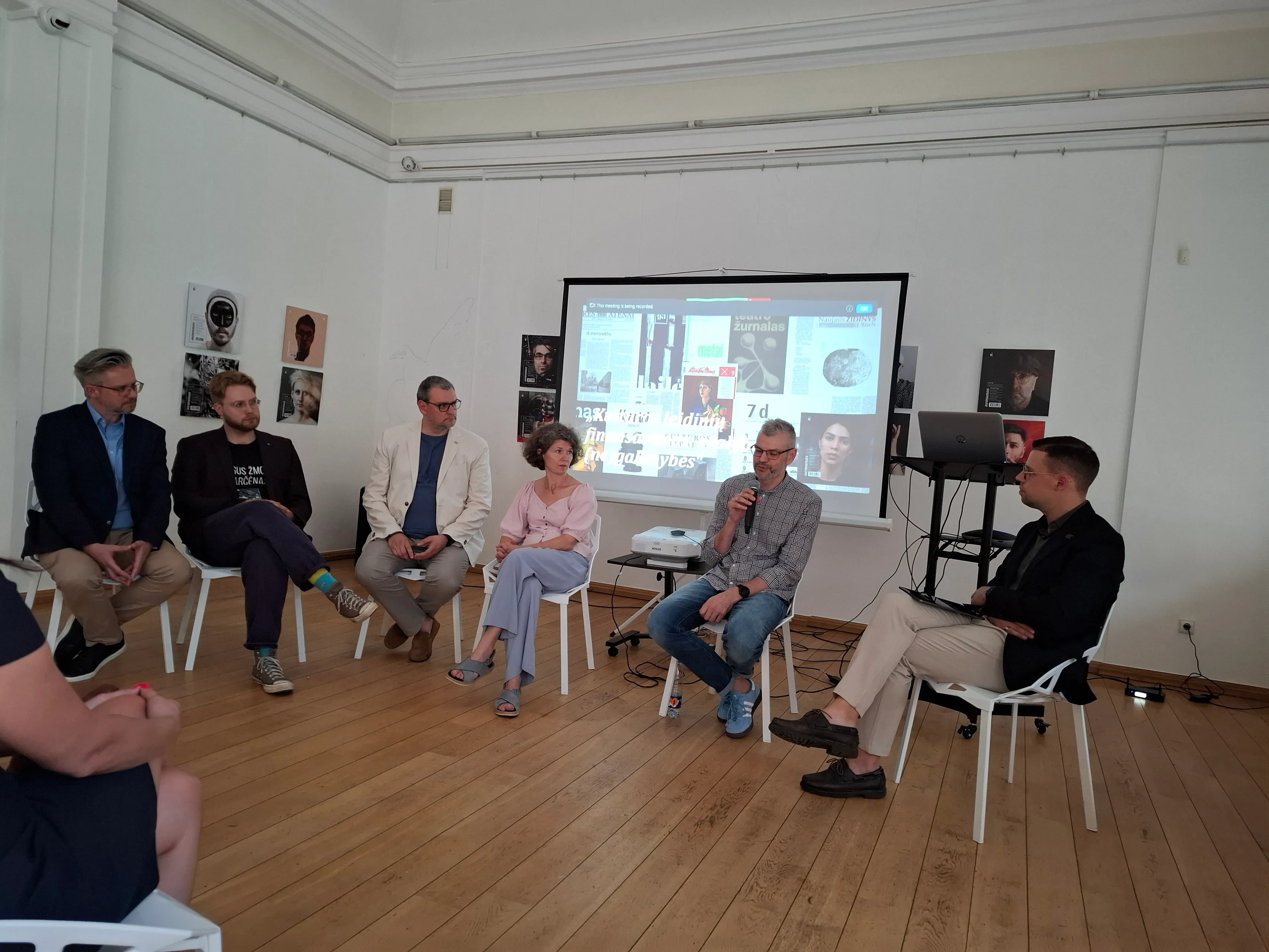 Diskusija „Kultūros leidinių finansavimas: realybė ir (ne)galimybės“