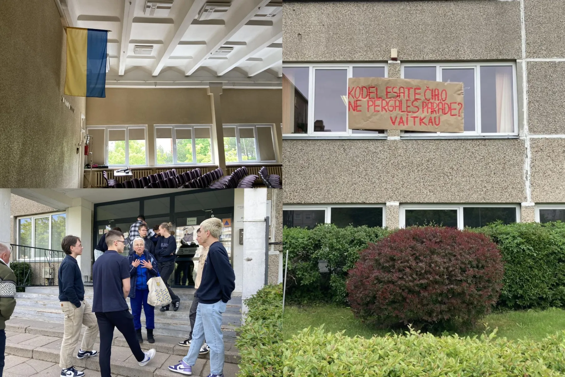 Streikas J. Basanavičiaus gimnazijoje