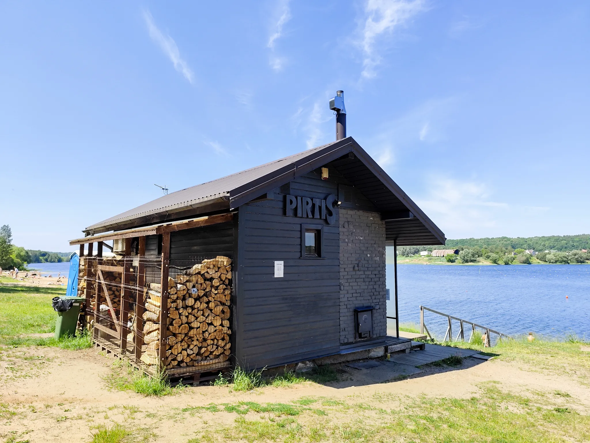 Lampėdžių pirtis / R. Tenio nuotr.