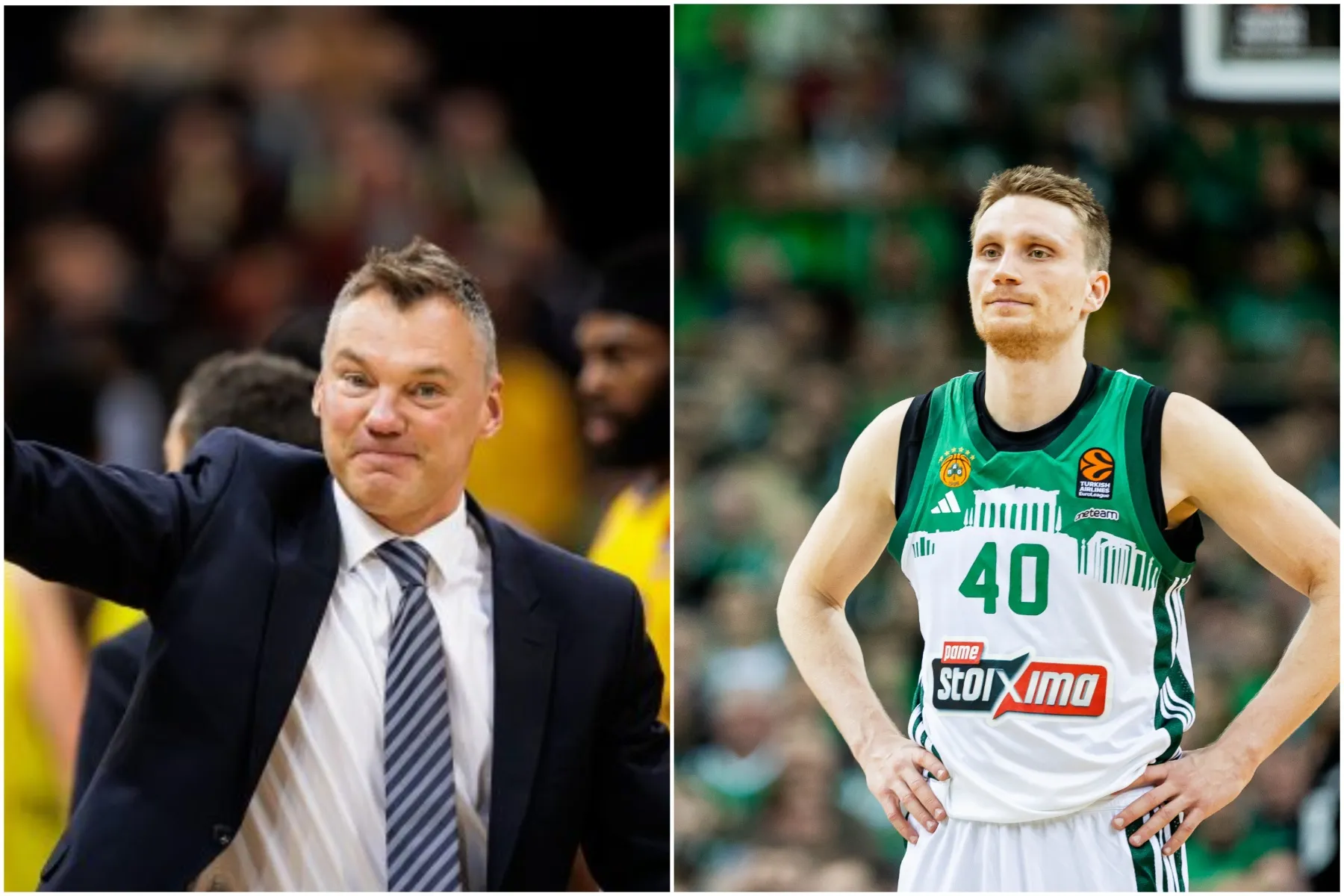 Šarūnas Jasikevičius, Marius Grigonis