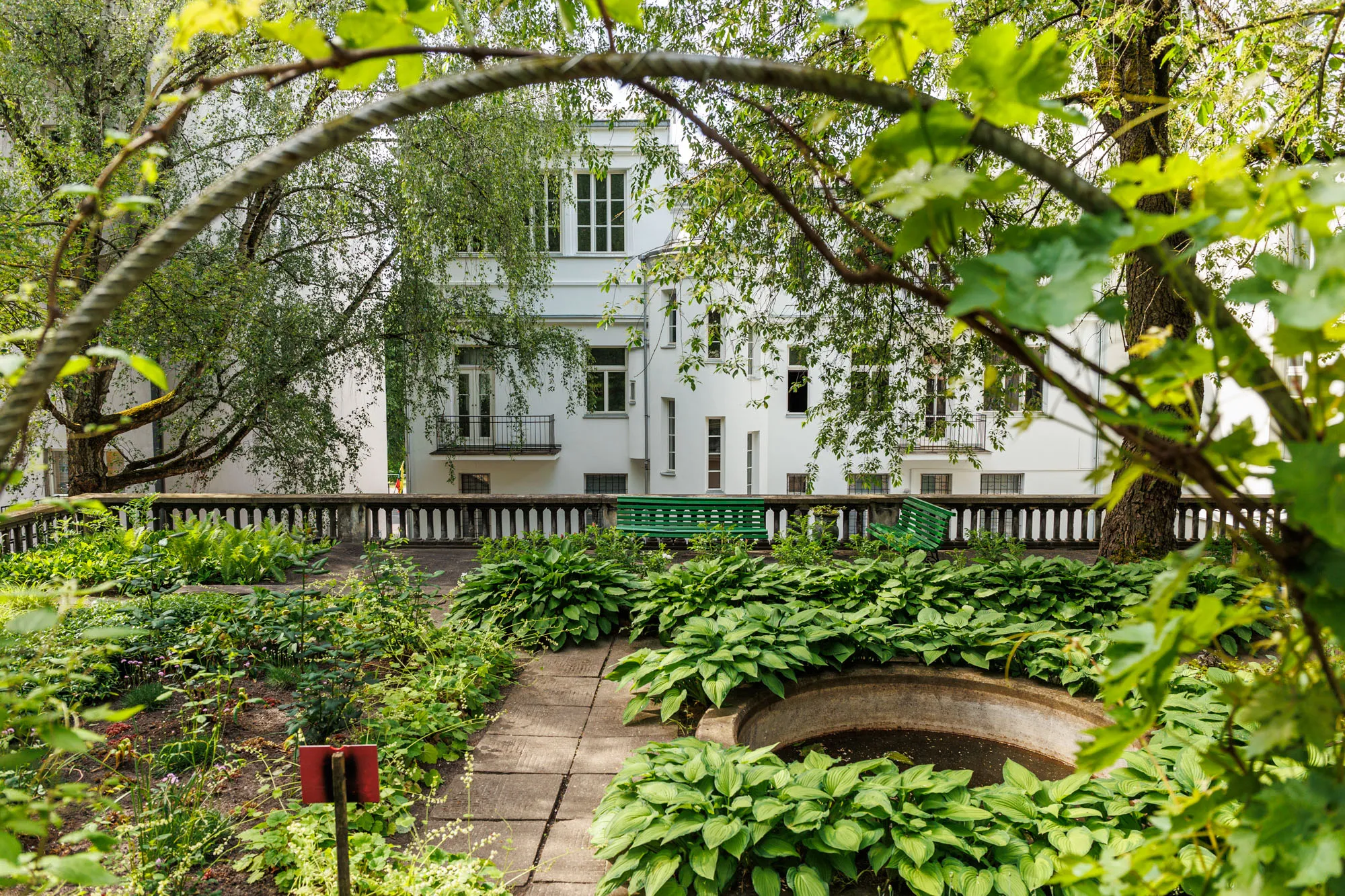 A. Žmuidzinavičiaus memorialinis sodas./ R. Tenio nuotr.