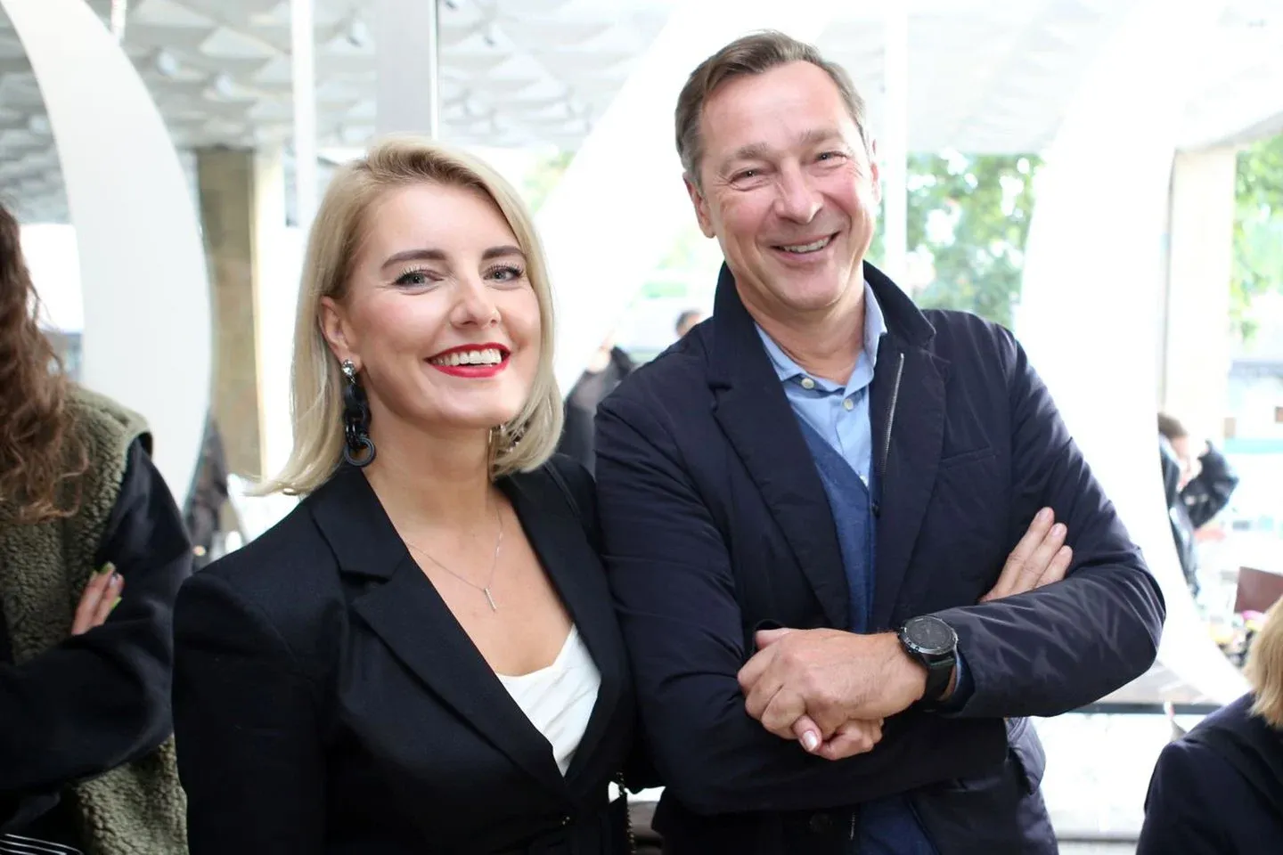 Augusta Jusionytė-Zuokė ir Artūras Zuokas