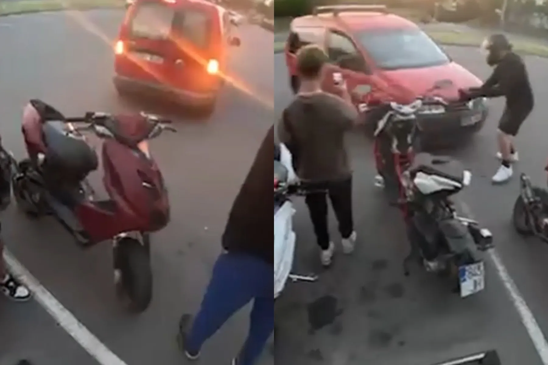 Vairuotojas taranavo vaikus