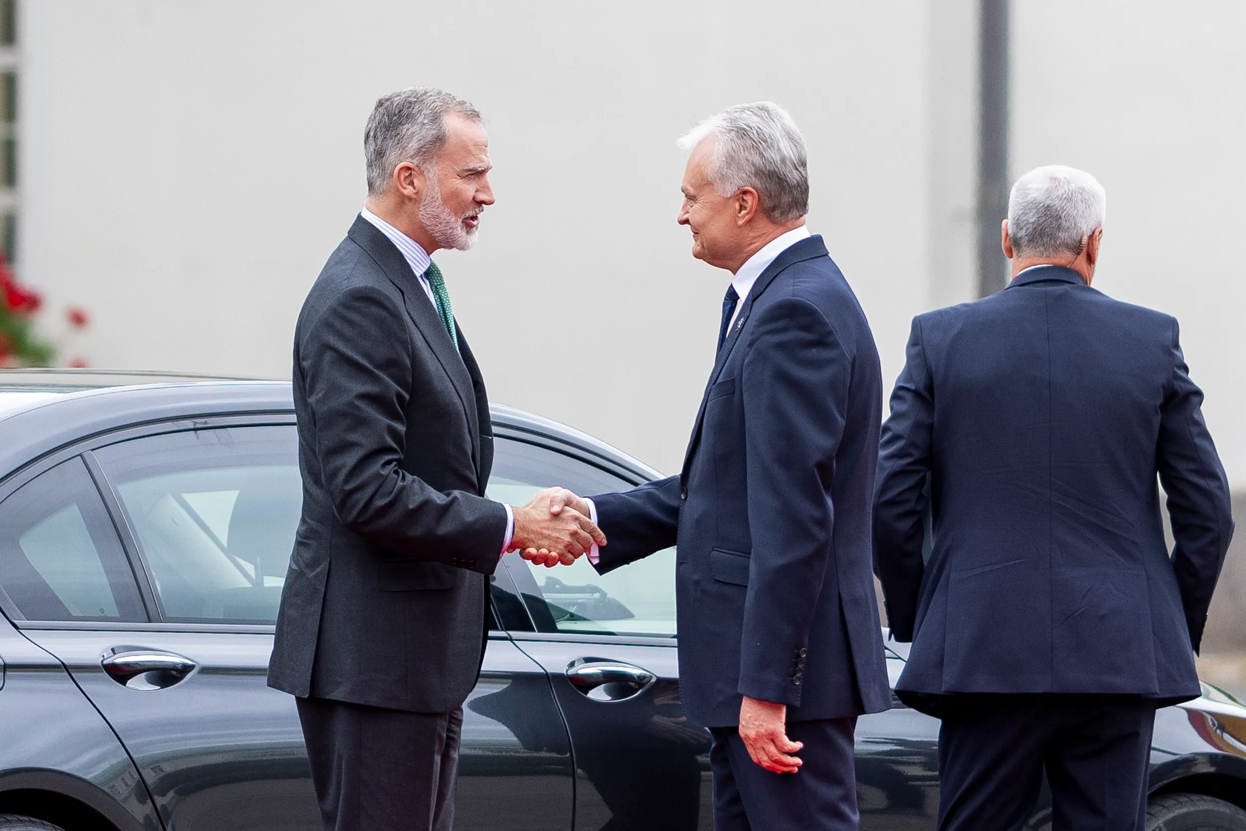 Gitanas Nausėda susitiko su Ispanijos karaliumi Pilypu VI. / Irmanto Gelūno nuotr.