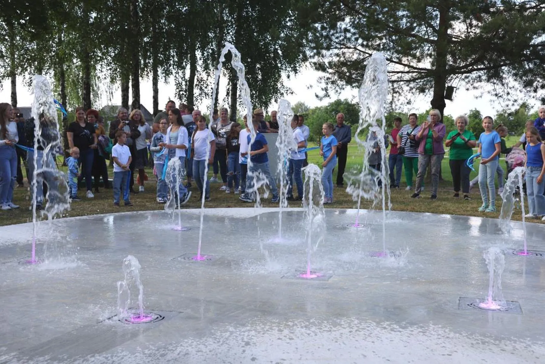 Fontanas Vandžiogaloje / KRS nuotr.