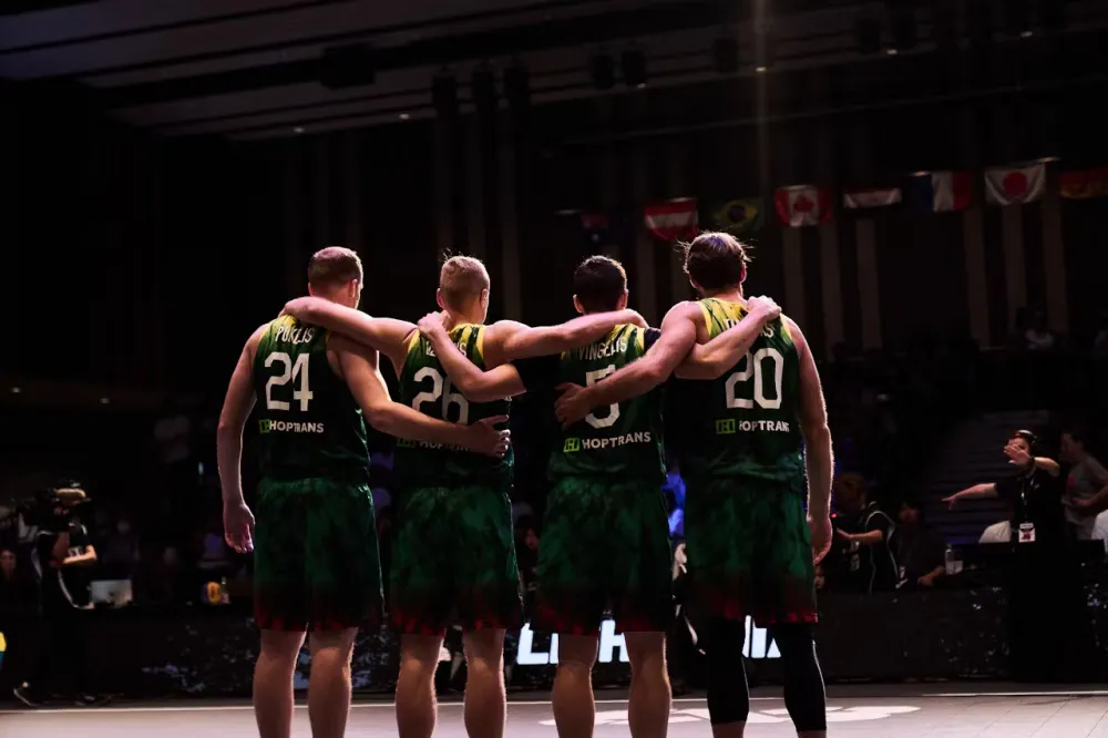 3x3 vyrų krepšinio rinktinė / FIBA nuotr.