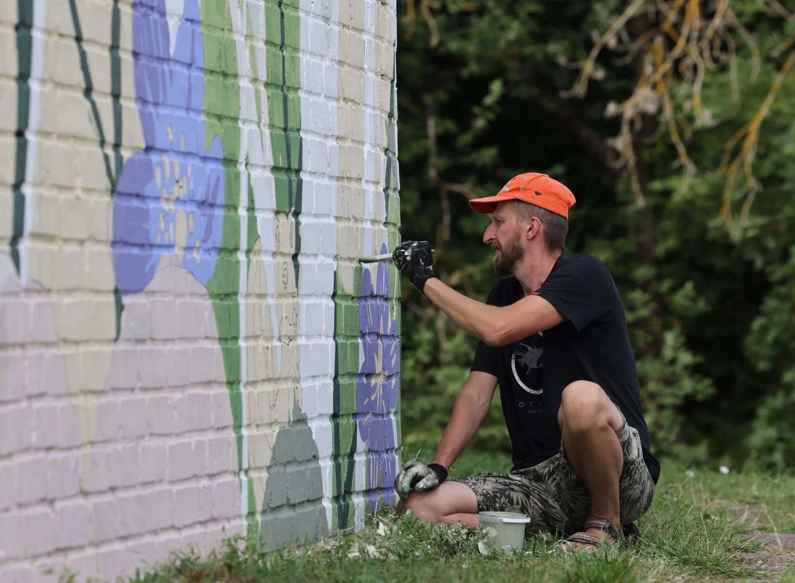 Kūrybinga Akademijos bendruomenė pasinėrė į tapybą