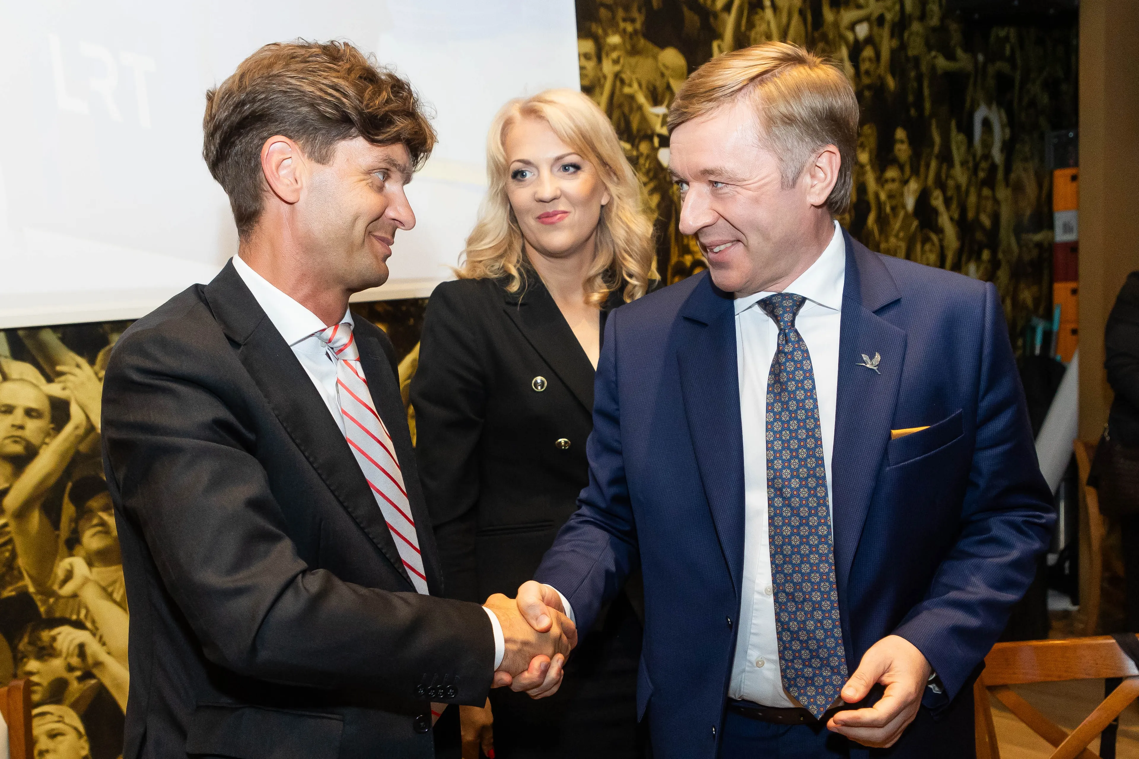 Ignas Vėgėlė, Ramūnas Karbauskis. ELTA / D. Labučio nuotr.