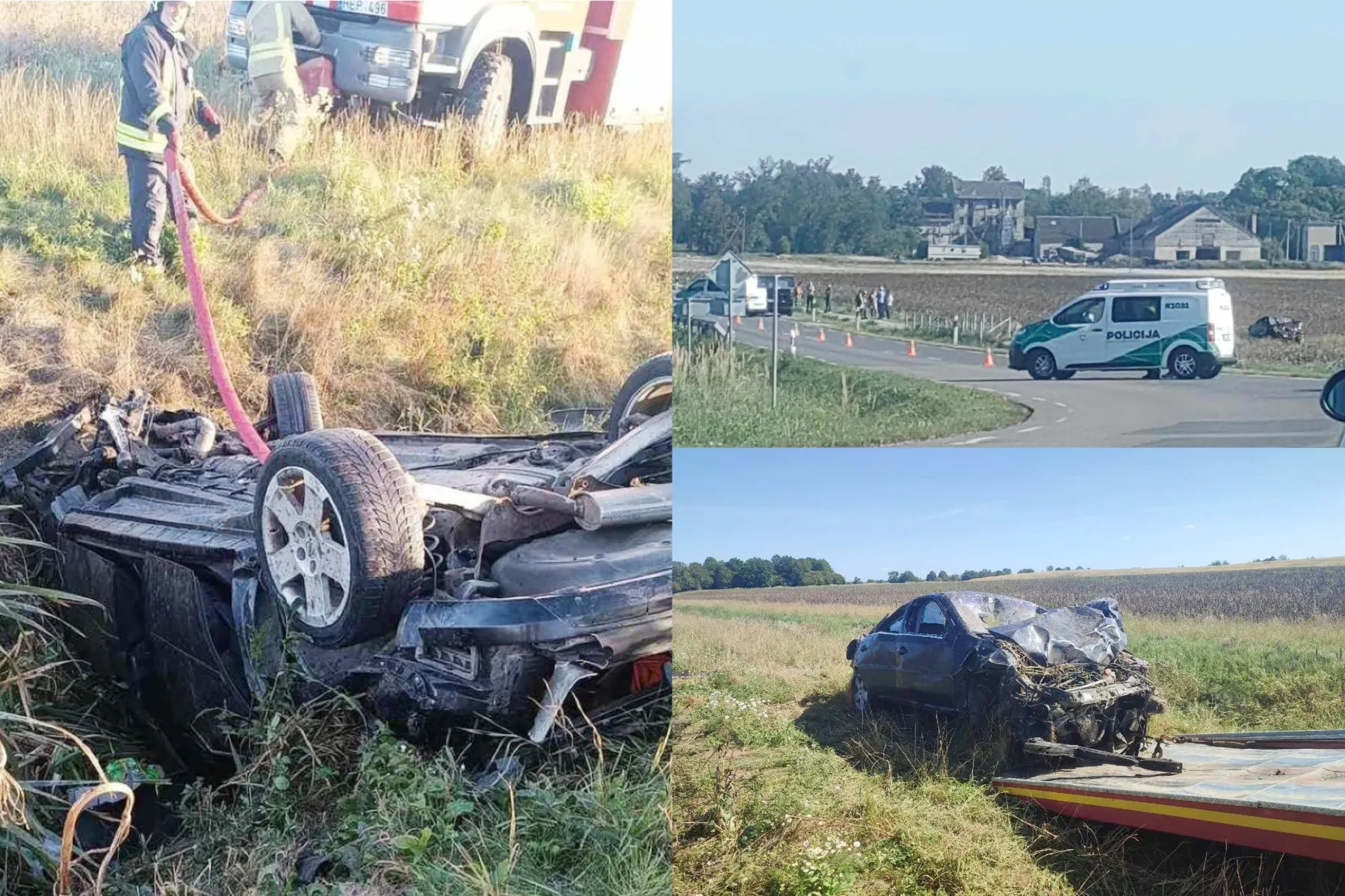 Tragiška avarija Kėdainių rajone / „Rinkos aikštės“, D. Kuprijanovo nuotr.