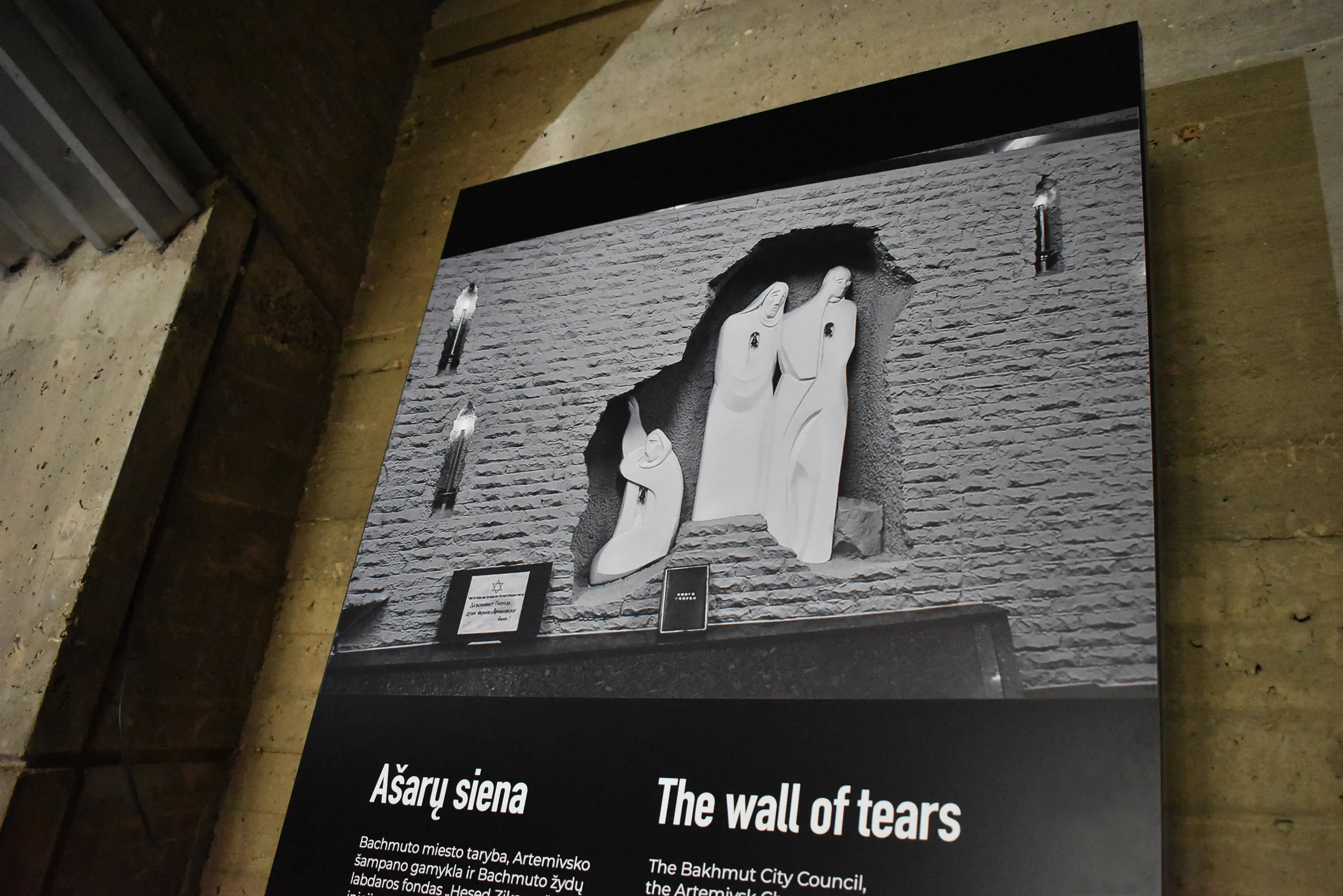 Paroda „Bachmutas. Genocido veidai 1942 | 2022“./R. Pranskevičiūtės nuotr.