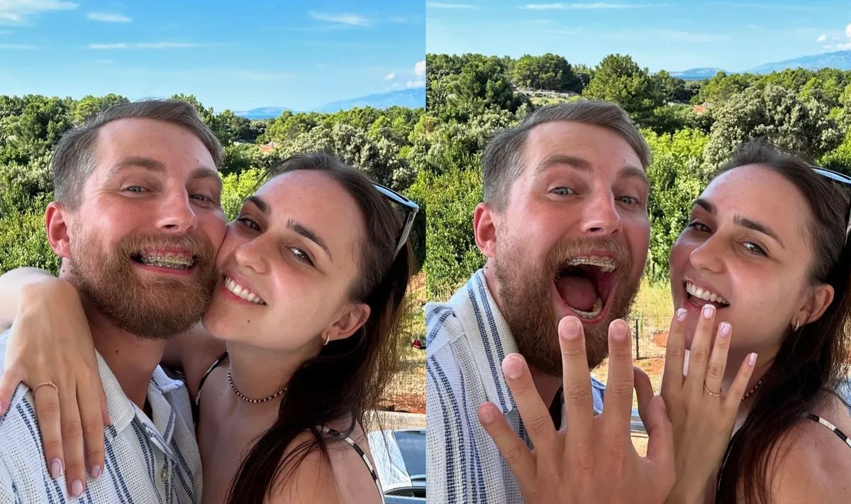 Omantas Jokubaitis ir jo mylimoji / „Instagram“ nuotr.