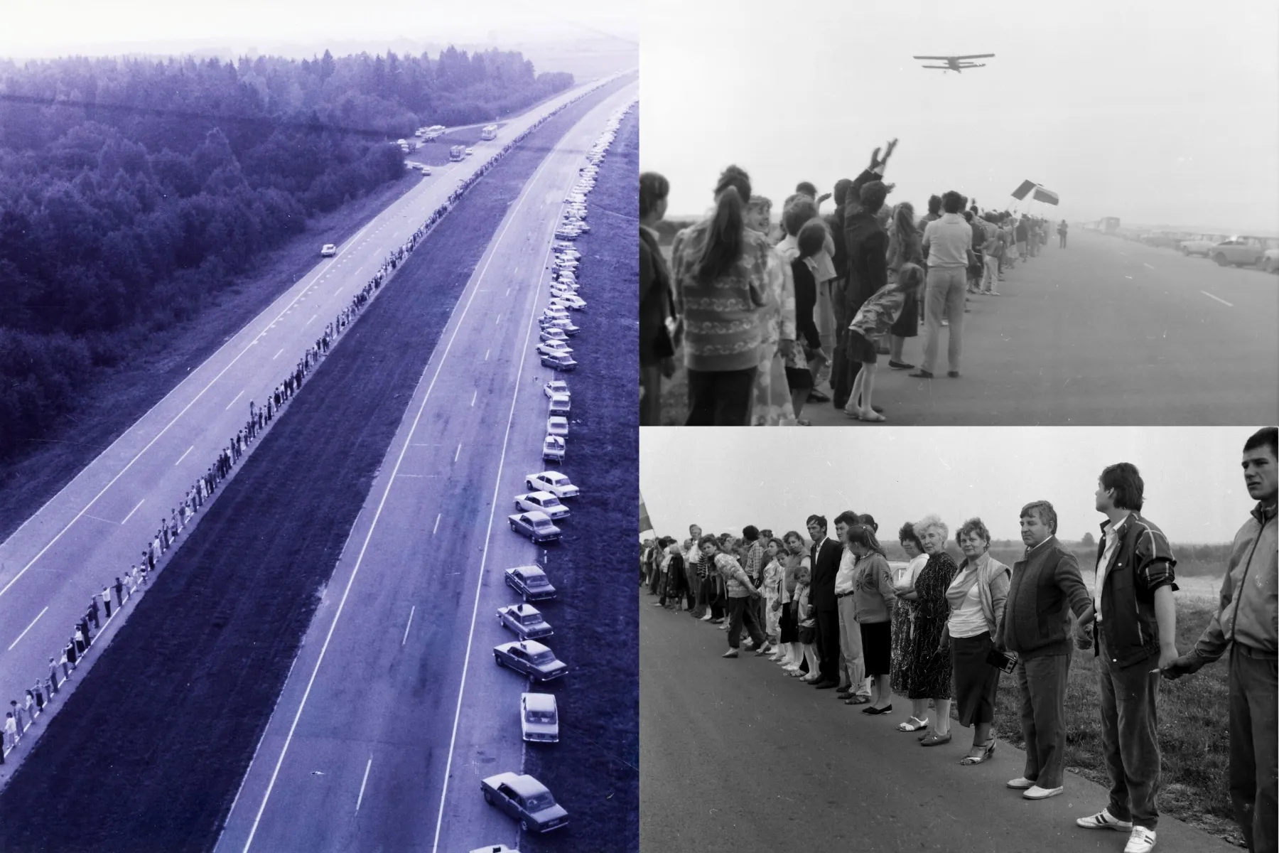 Baltijos kelias / Vytauto Didžiojo karo muziejaus nuotr.