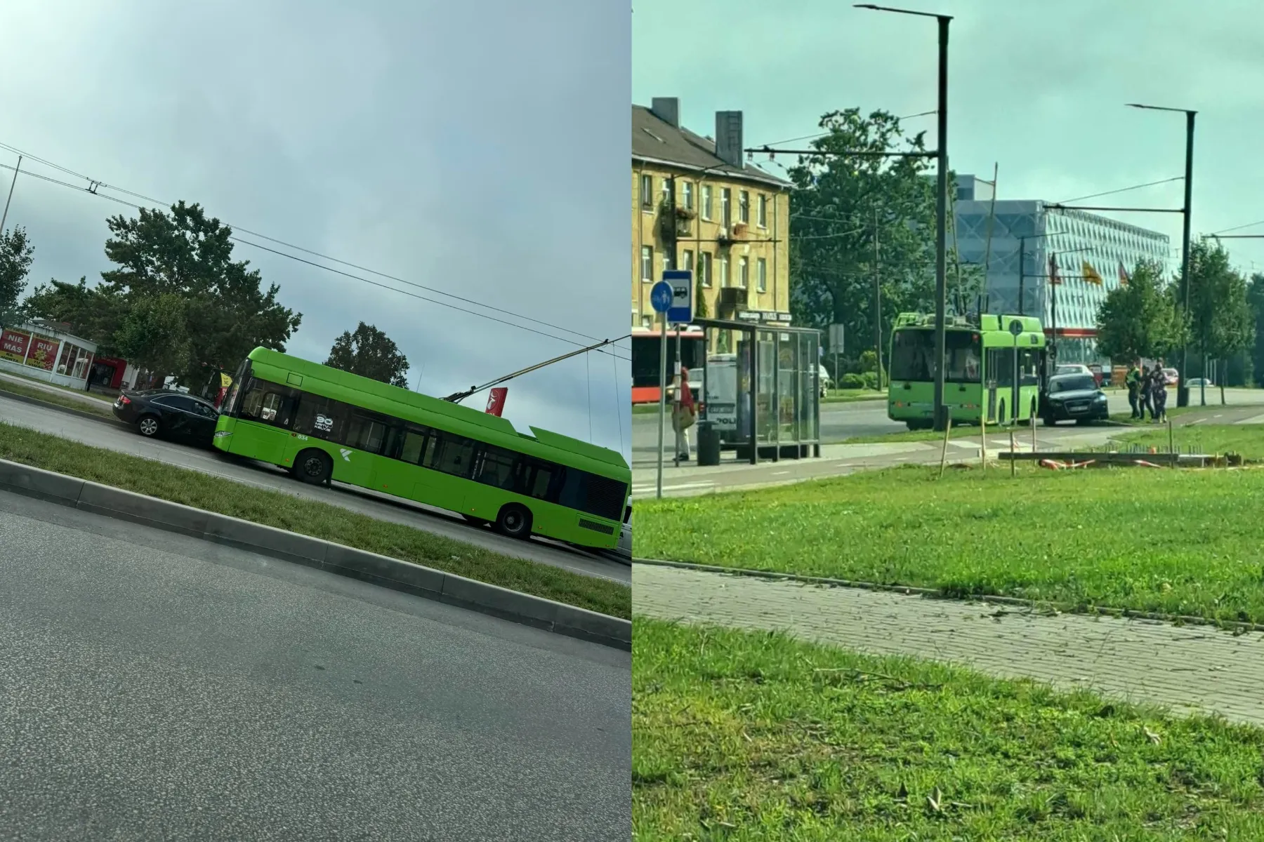 Eismo įvykis K. Baršausko g. / „Kas vyksta Kaune“ grupės ir Skaitytojos nuotr.